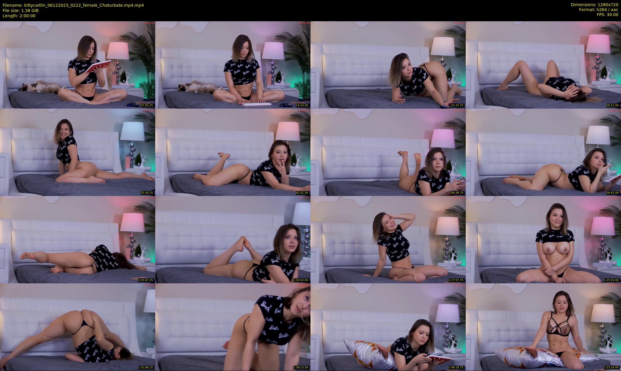 kittycaitlin — 120 minute Chaturbate female cam show recording, 720p, Dec 6, 2023