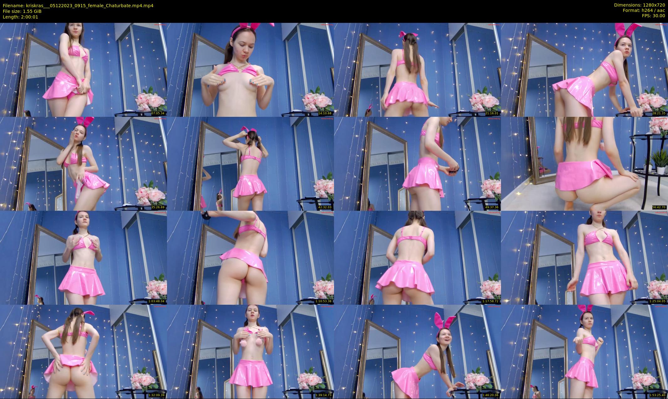 kriskras__ — 121 minute Chaturbate female cam show recording, 720p, Dec 5, 2023