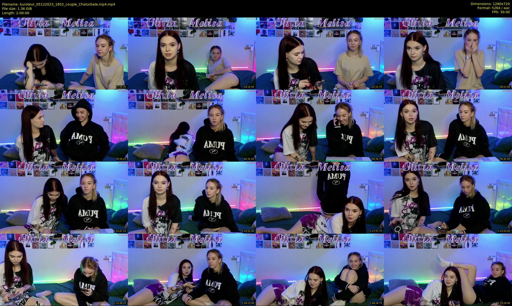 kuroteur — 120 minute Chaturbate couple cam show recording, 720p, Dec 5, 2023