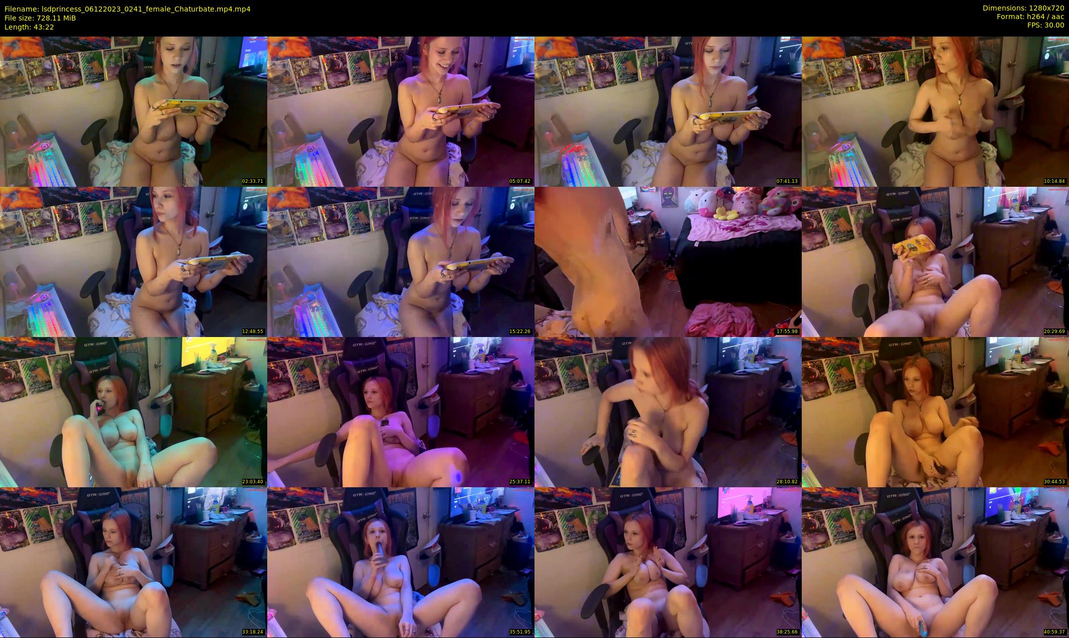 lsdprincess — 44 minute Chaturbate female cam show recording, 720p, Dec 6, 2023