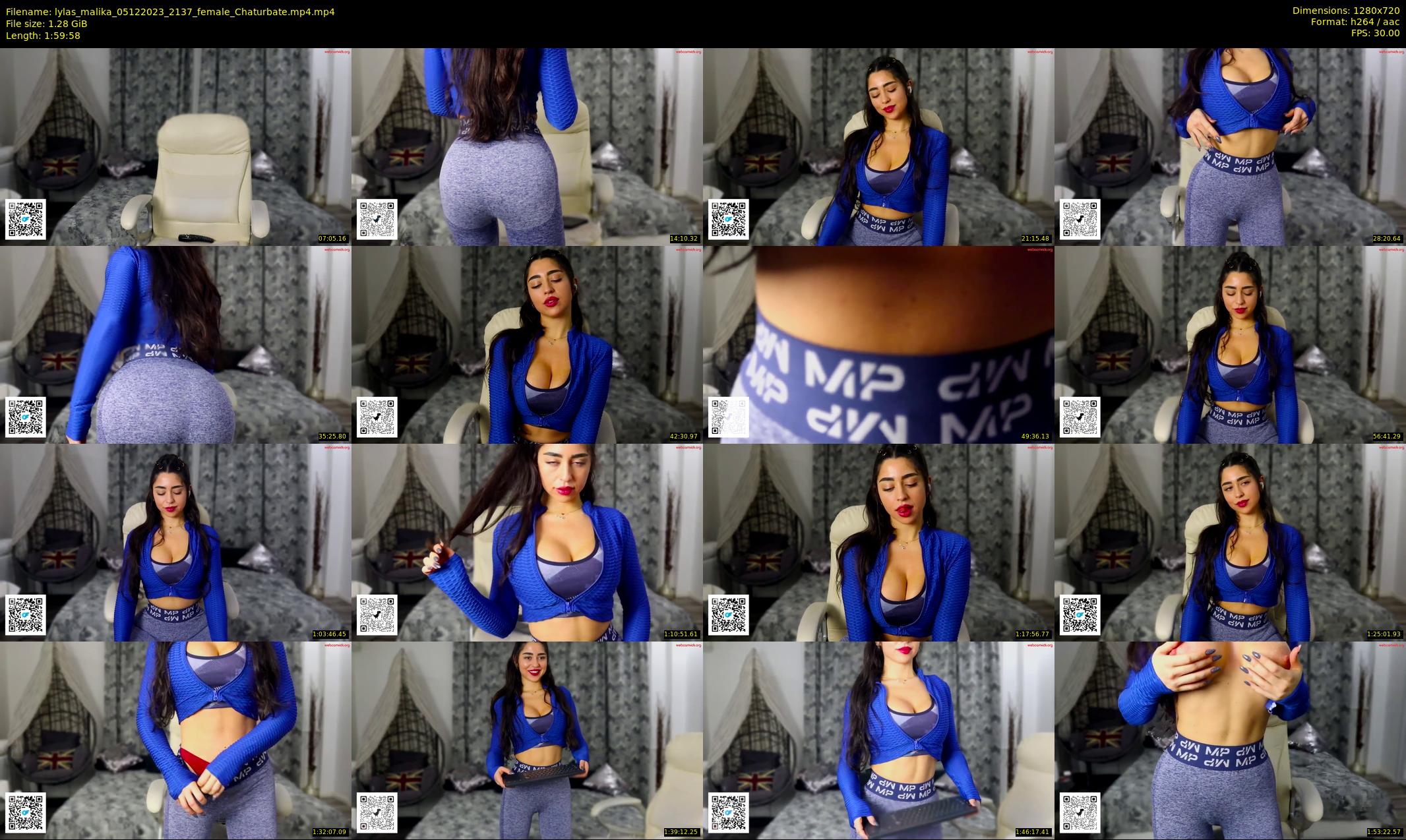 lylas_malika — 120 minute Chaturbate female cam show recording, 720p, Dec 5, 2023