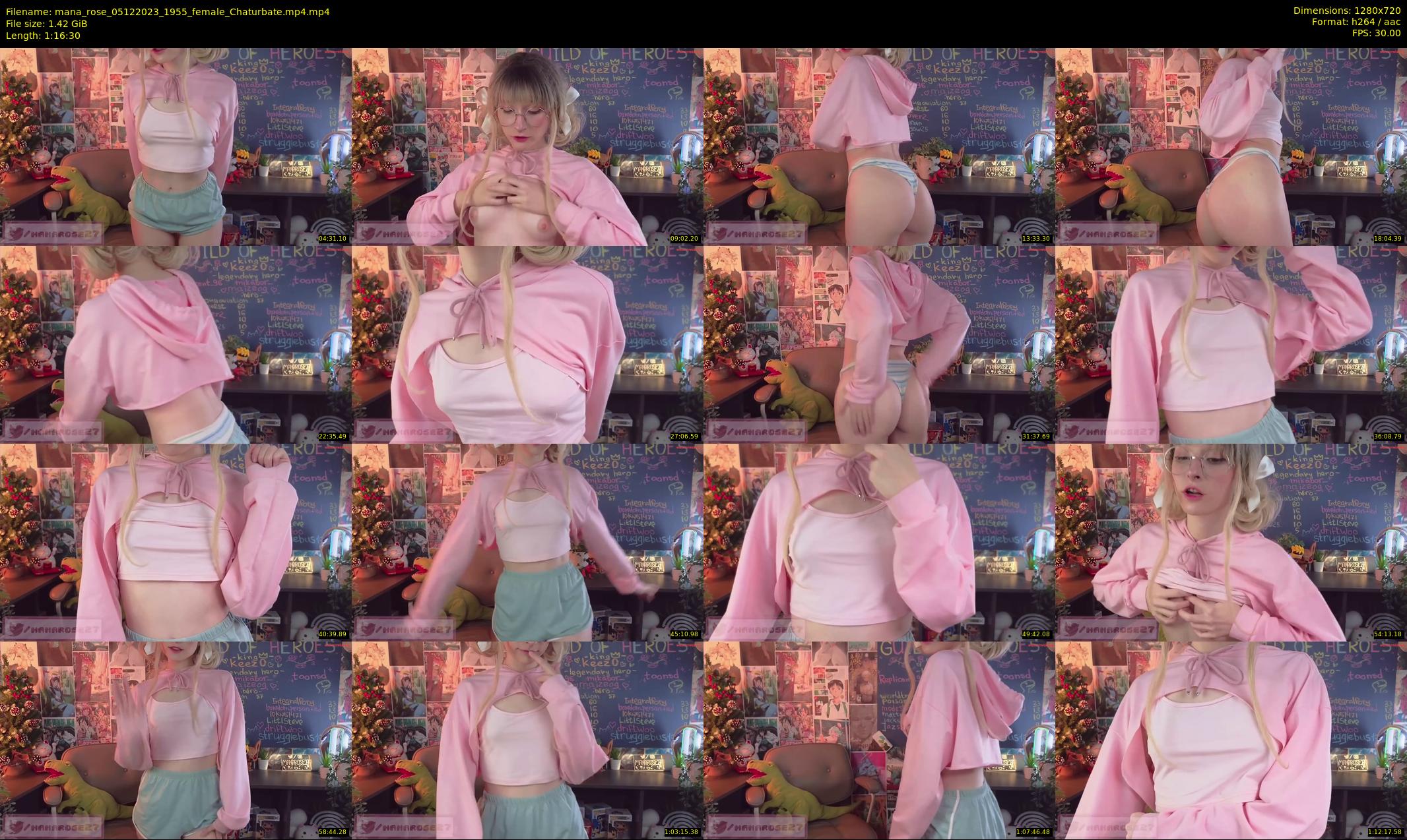 mana_rose — 77 minute Chaturbate female cam show recording, 720p, Dec 5, 2023