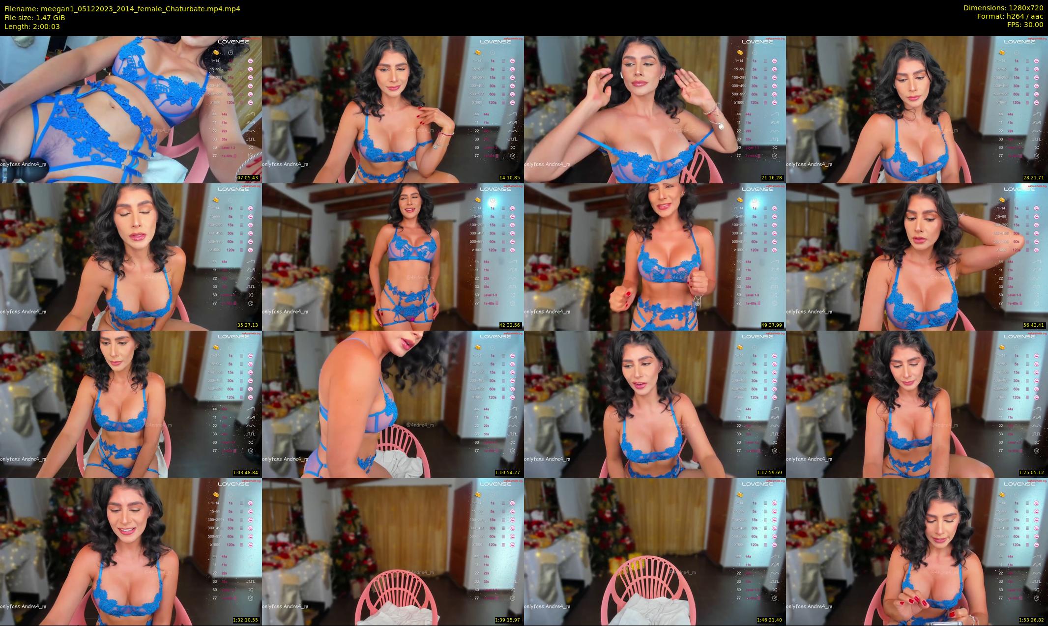 meegan1 — 121 minute Chaturbate female cam show recording, 720p, Dec 5, 2023
