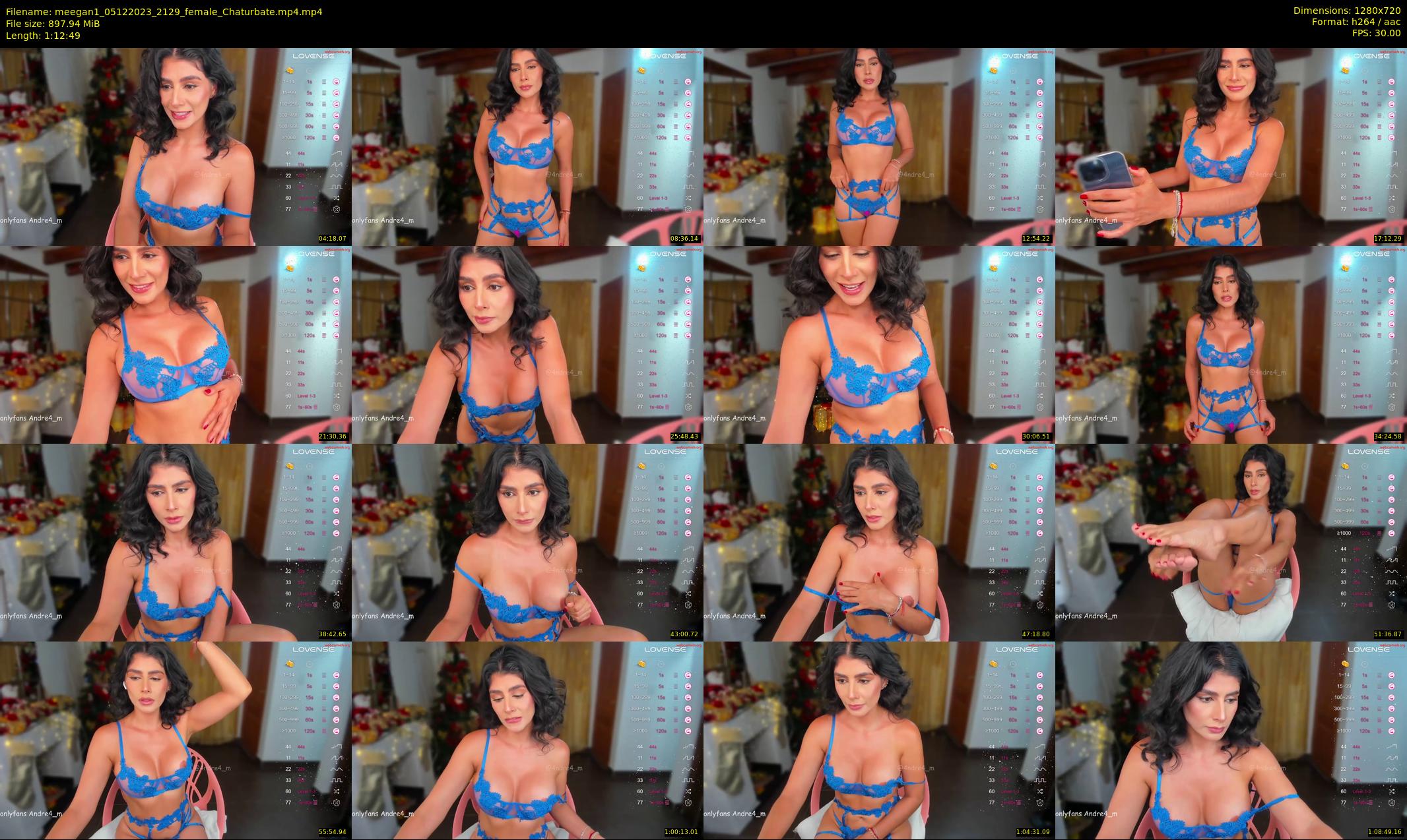 meegan1 — 73 minute Chaturbate female cam show recording, 720p, Dec 5, 2023