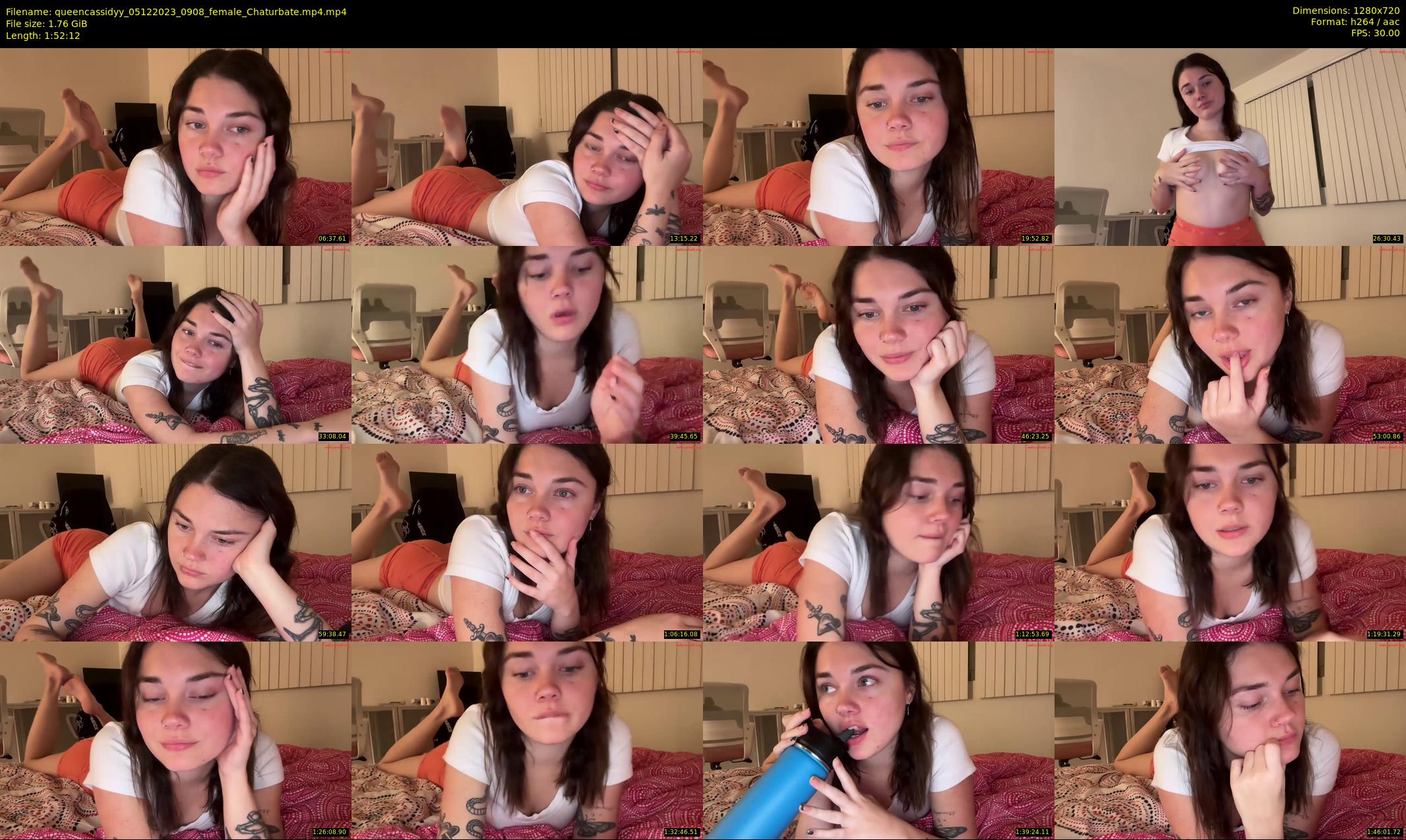 queencassidyy — 113 minute Chaturbate female cam show recording, 720p, Dec 5, 2023