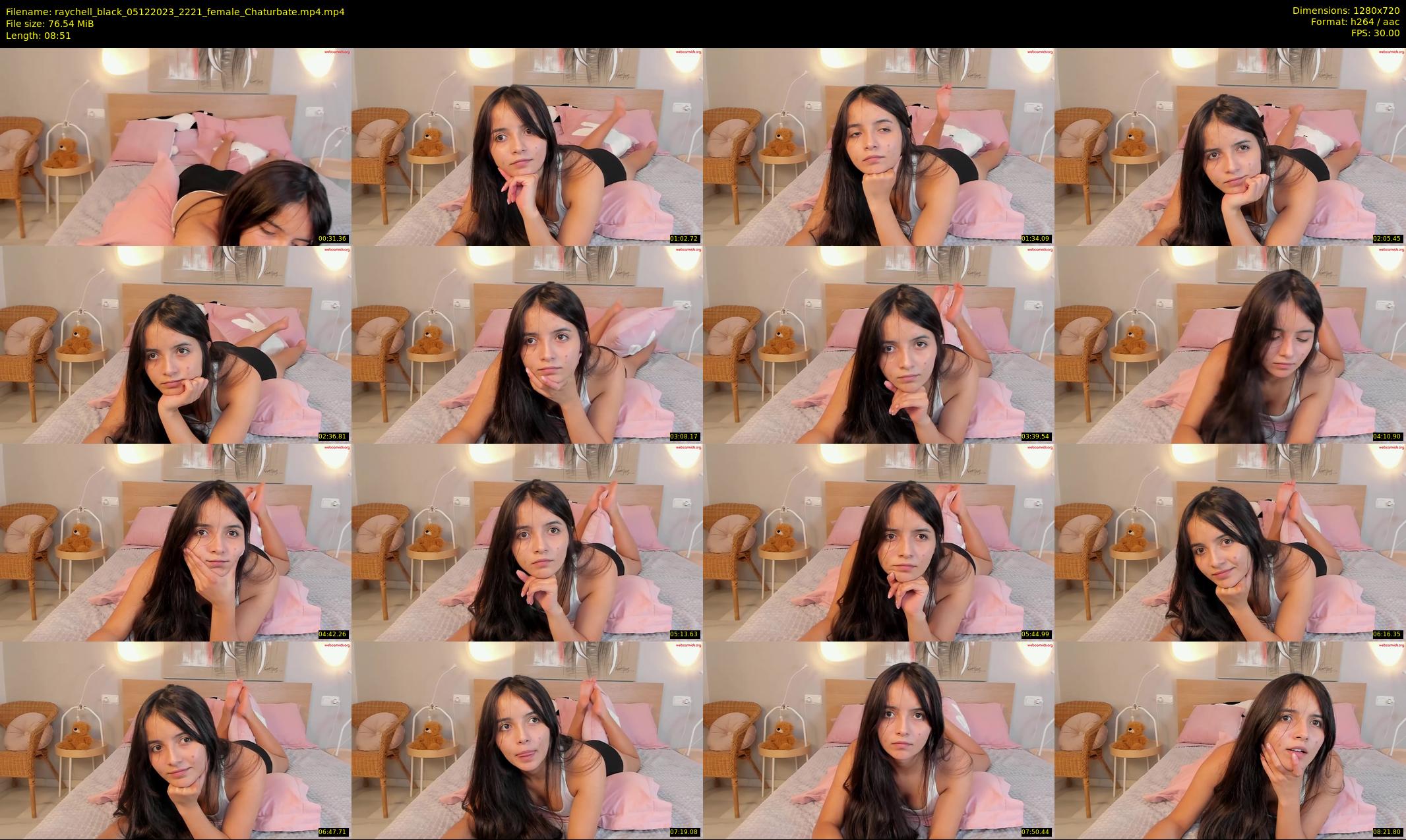 raychell_black — 9 minute Chaturbate female cam show recording, 720p, Dec 5, 2023