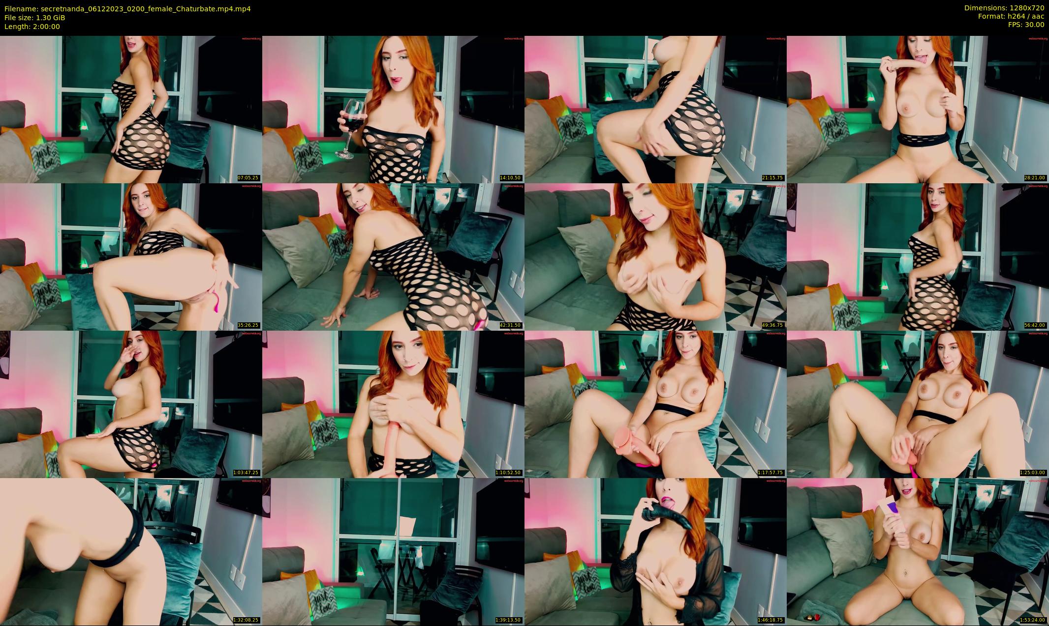 secretnanda — 120 minute Chaturbate female cam show recording, 720p, Dec 6, 2023