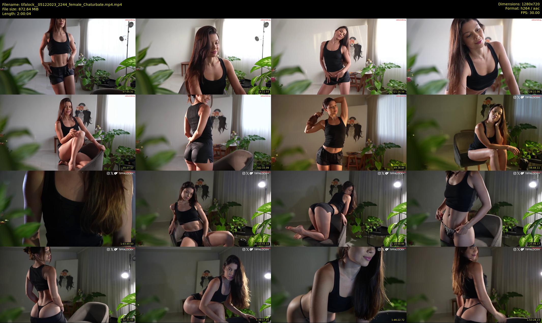 tifalock_ — 121 minute Chaturbate female cam show recording, 720p, Dec 5, 2023