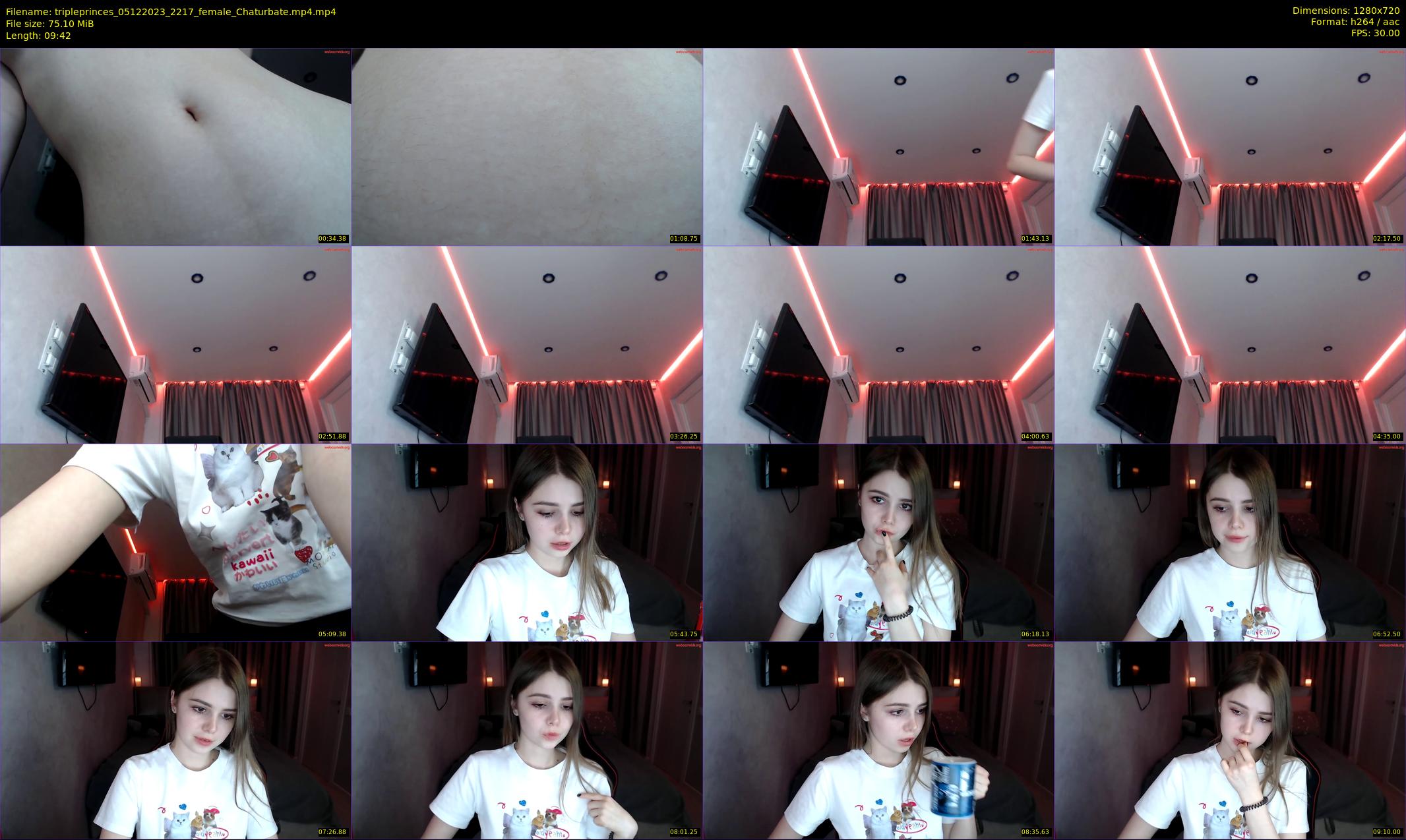 tripleprinces — 10 minute Chaturbate female cam show recording, 720p, Dec 5, 2023