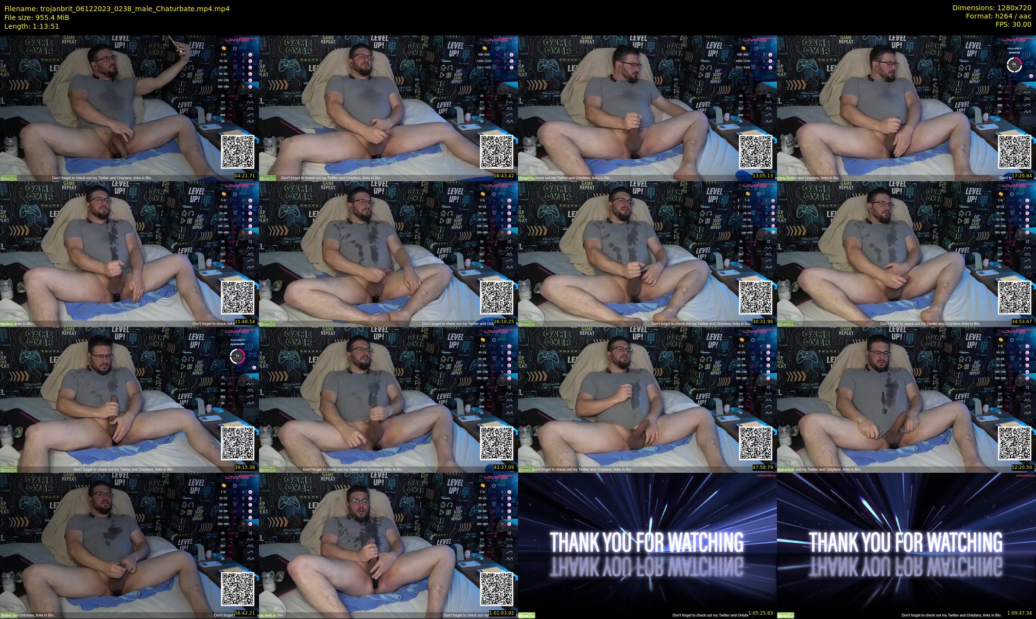 trojanbrit — 74 minute Chaturbate male cam show recording, 720p, Dec 6, 2023