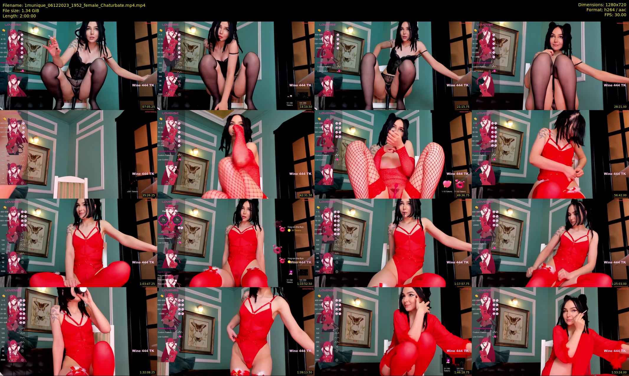 1munique — 120 minute Chaturbate female cam show recording, 720p, Dec 6, 2023