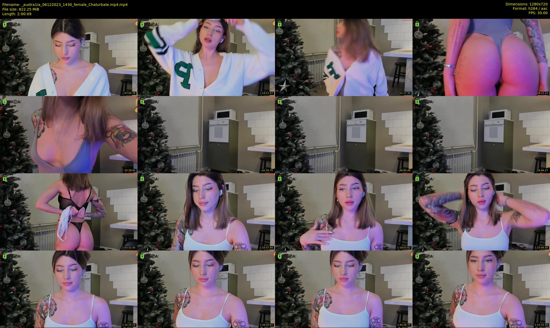 _austra1ia — 121 minute Chaturbate female cam show recording, 720p, Dec 6, 2023