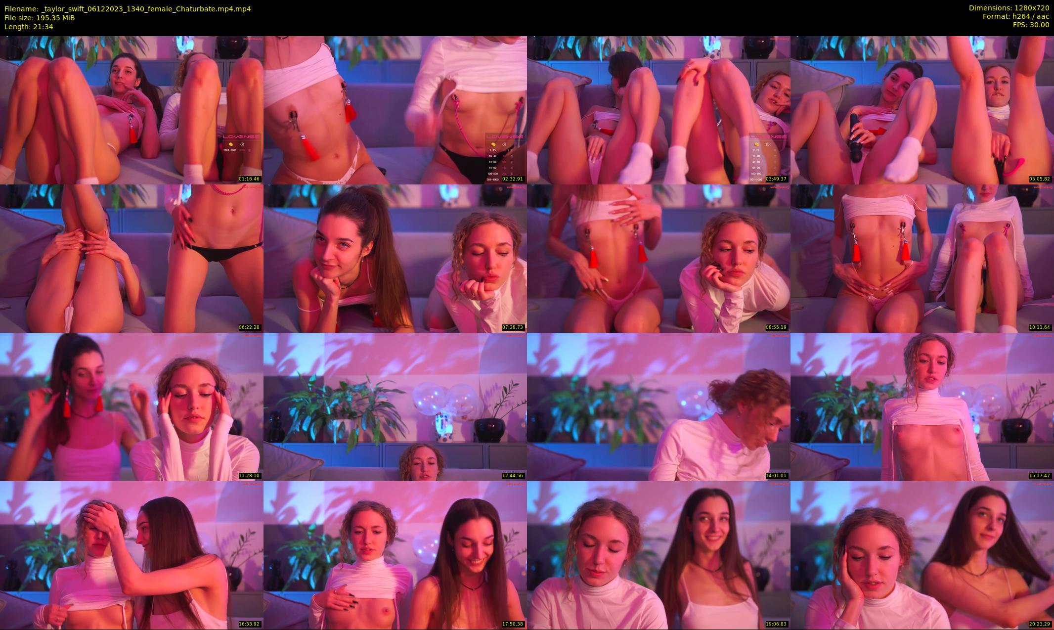 _taylor_swift — 22 minute Chaturbate female cam show recording, 720p, Dec 6, 2023