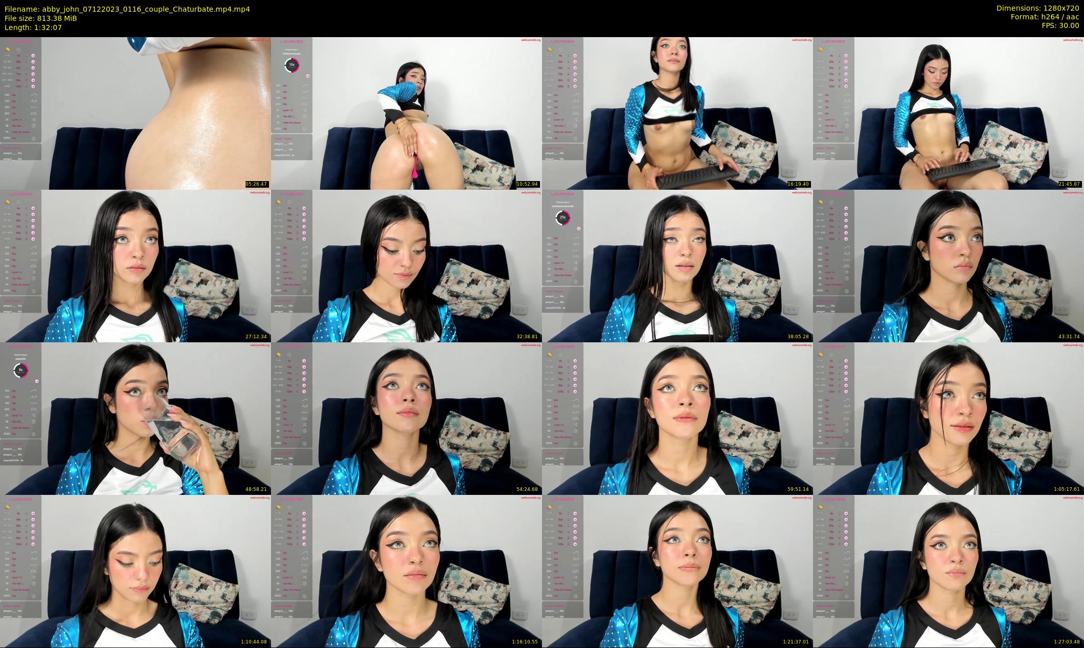 abby_john — 93 minute Chaturbate couple cam show recording, 720p, Dec 7, 2023