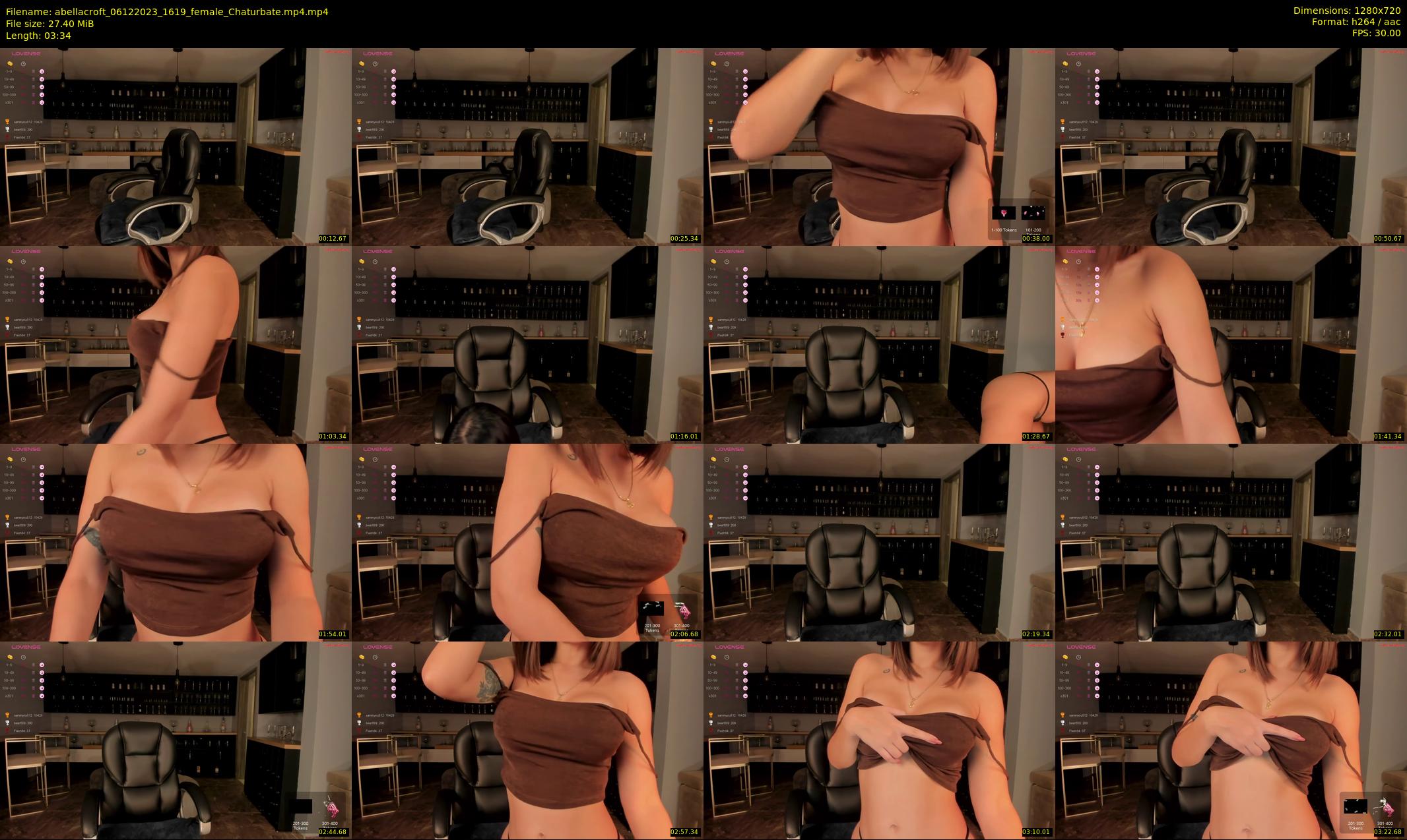 abellacroft — 4 minute Chaturbate female cam show recording, 720p, Dec 6, 2023