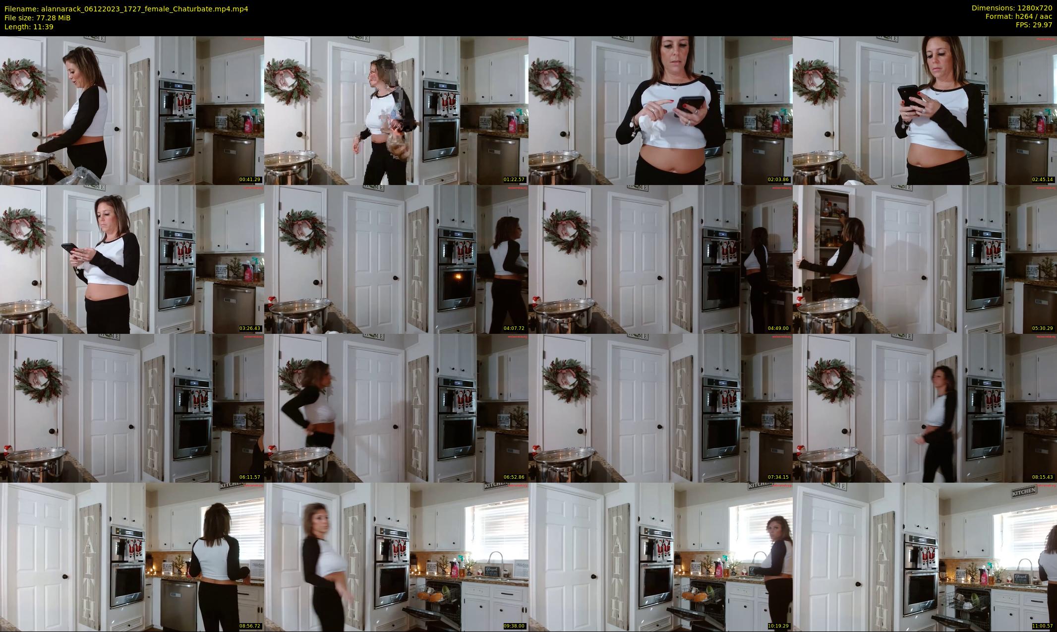 alannarack — 12 minute Chaturbate female cam show recording, 720p, Dec 6, 2023