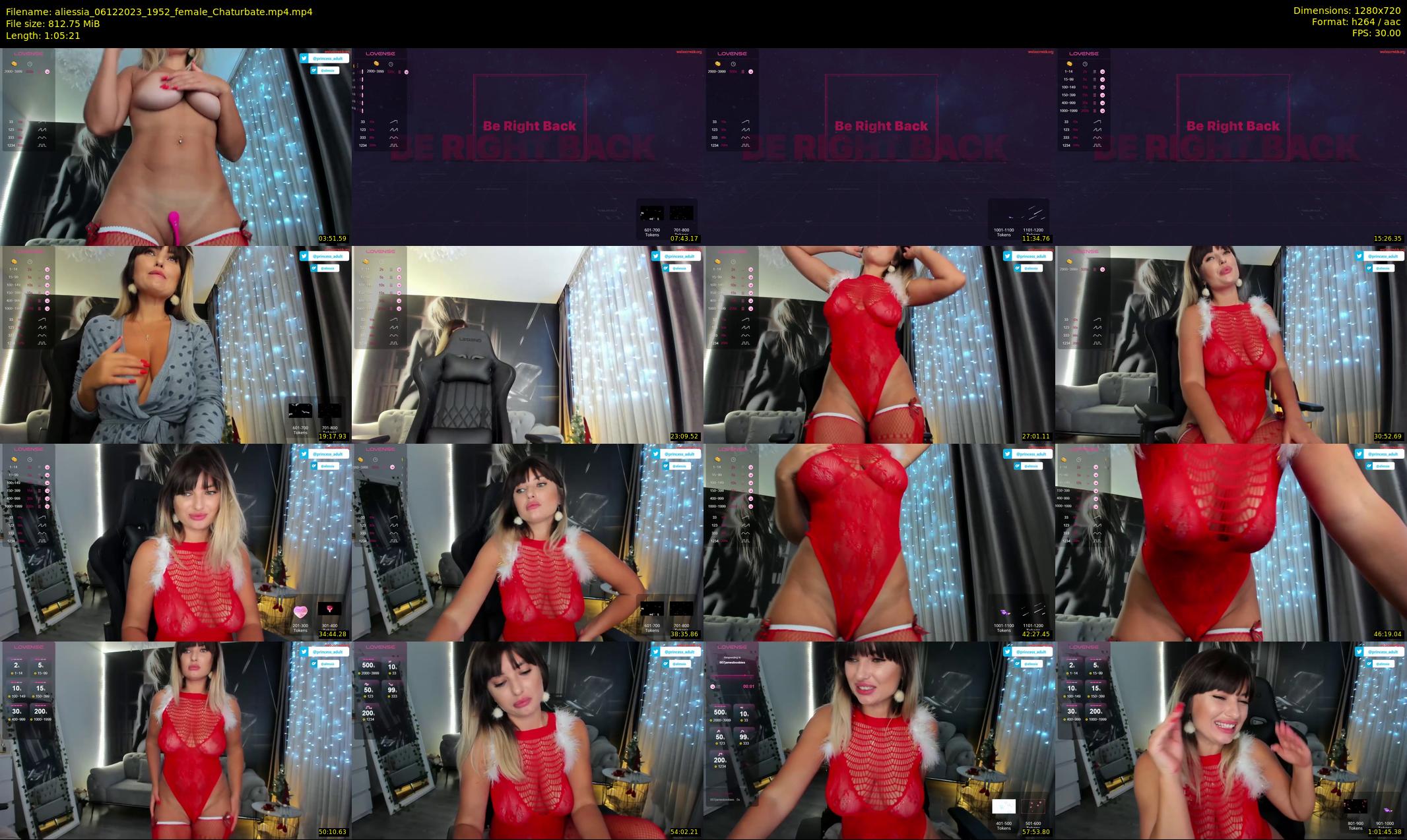 aliessia — 66 minute Chaturbate female cam show recording, 720p, Dec 6, 2023