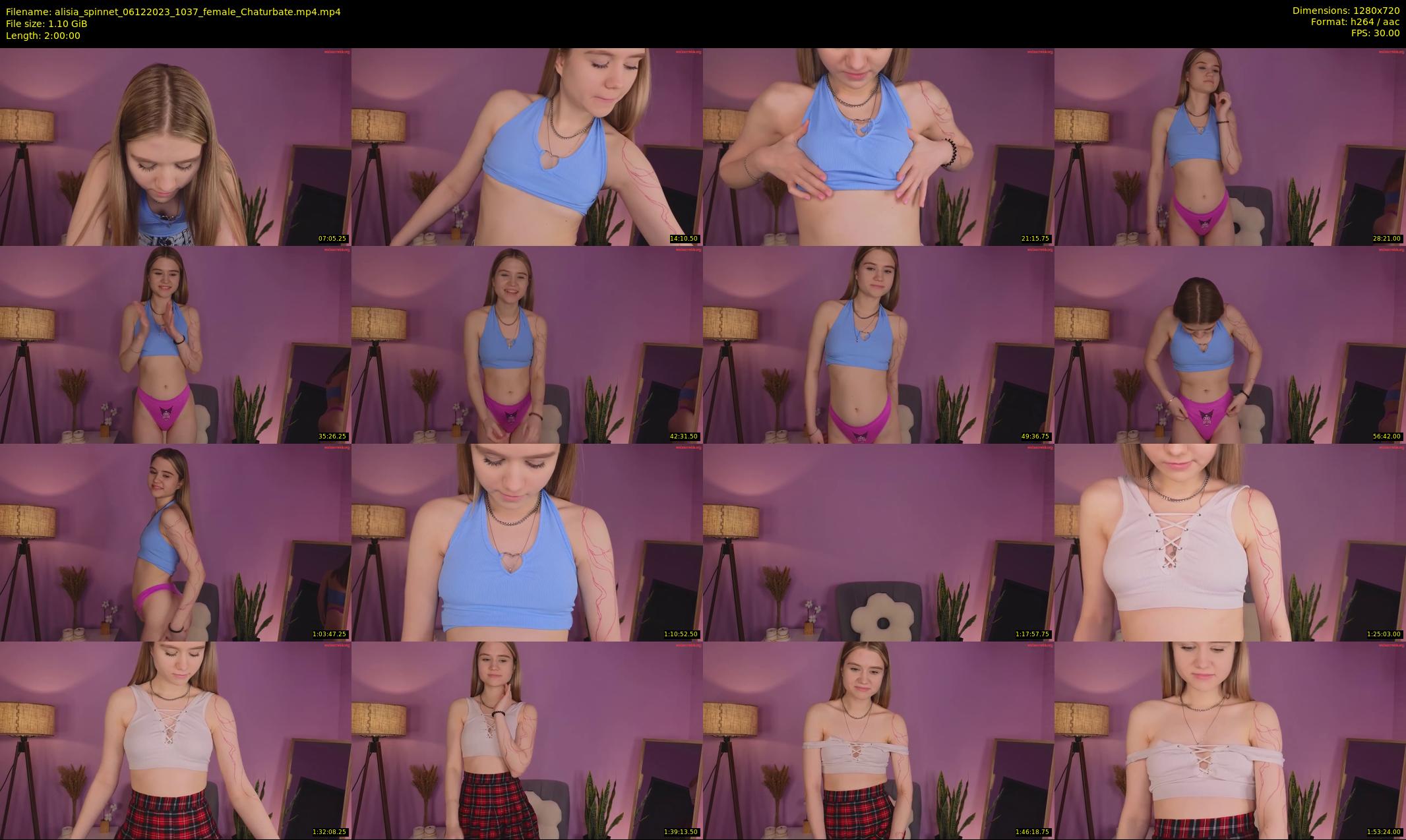 alisia_spinnet — 120 minute Chaturbate female cam show recording, 720p, Dec 6, 2023
