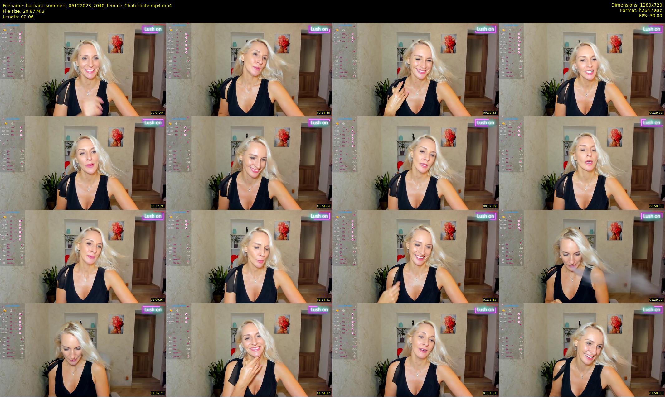 barbara_summers — 3 minute Chaturbate female cam show recording, 720p, Dec 6, 2023