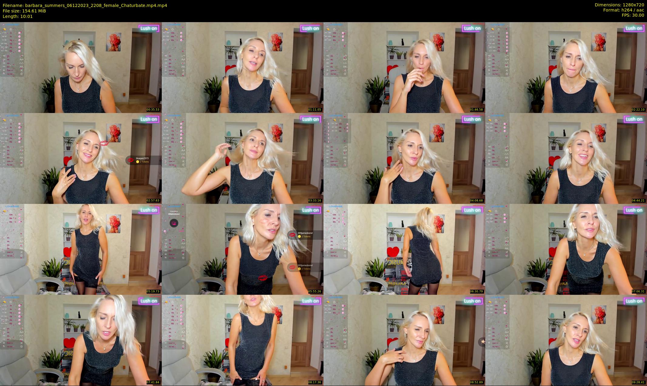 barbara_summers — 11 minute Chaturbate female cam show recording, 720p, Dec 6, 2023