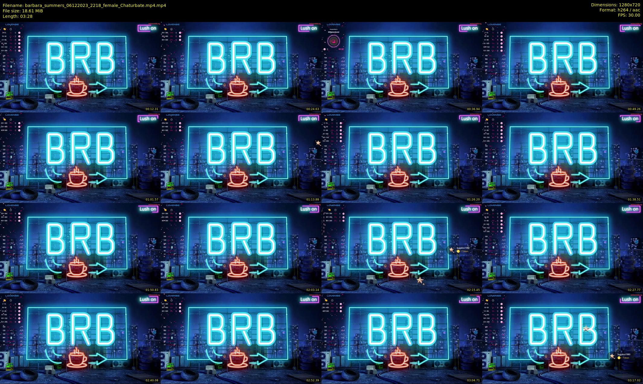 barbara_summers — 4 minute Chaturbate female cam show recording, 720p, Dec 6, 2023