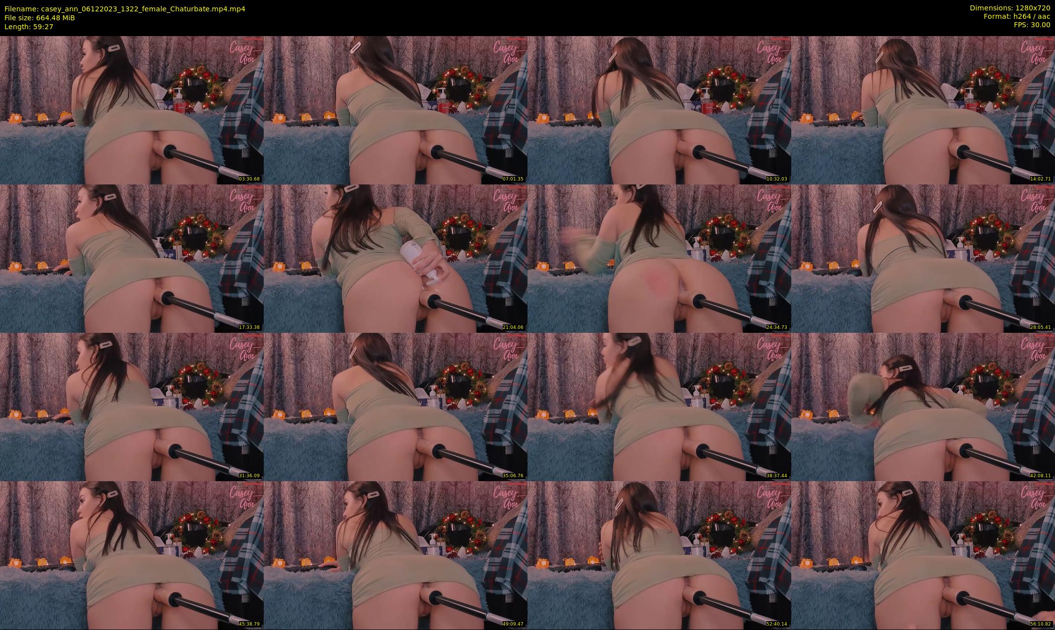 casey_ann — 60 minute Chaturbate female cam show recording, 720p, Dec 6, 2023