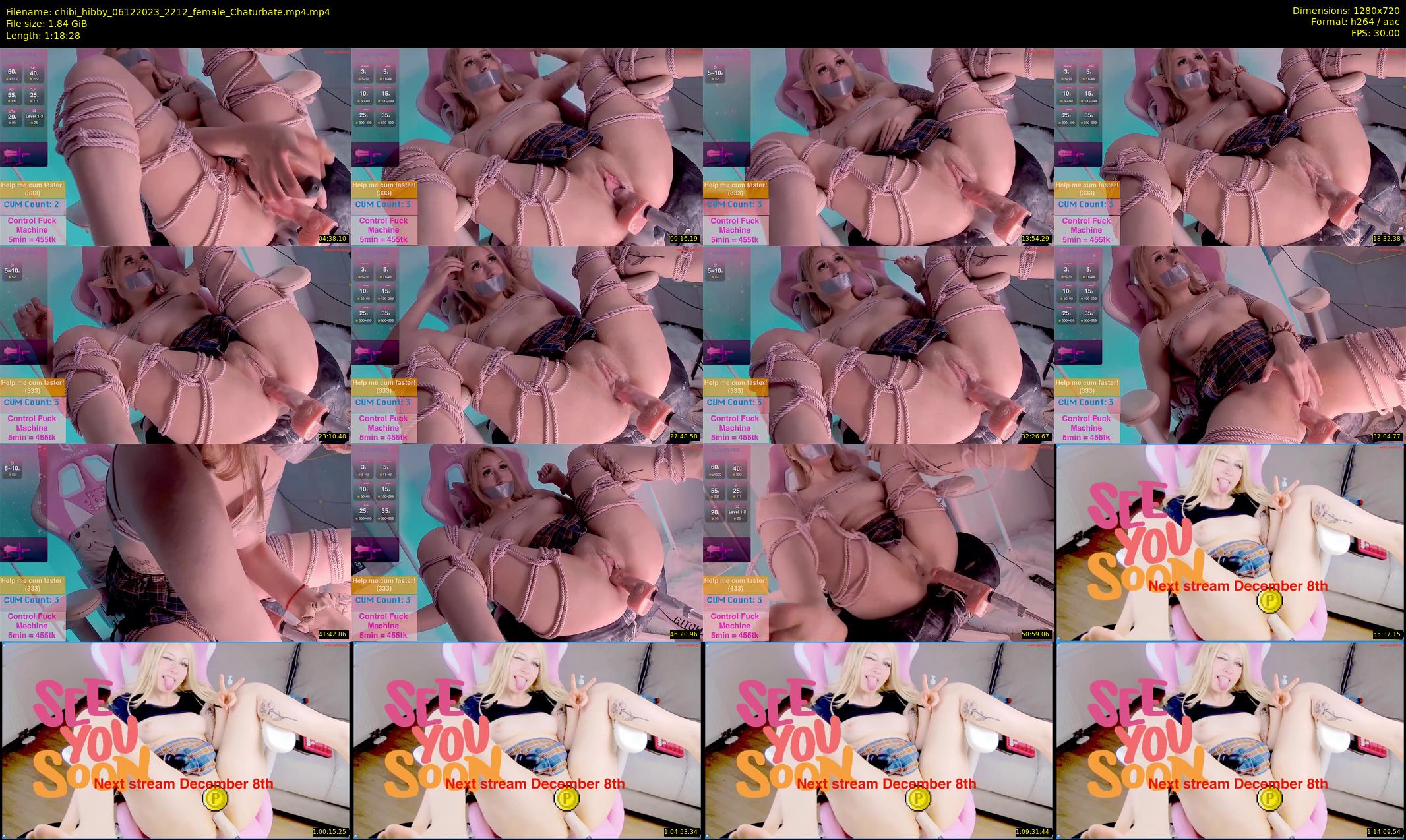 chibi_hibby — 79 minute Chaturbate female cam show recording, 720p, Dec 6, 2023