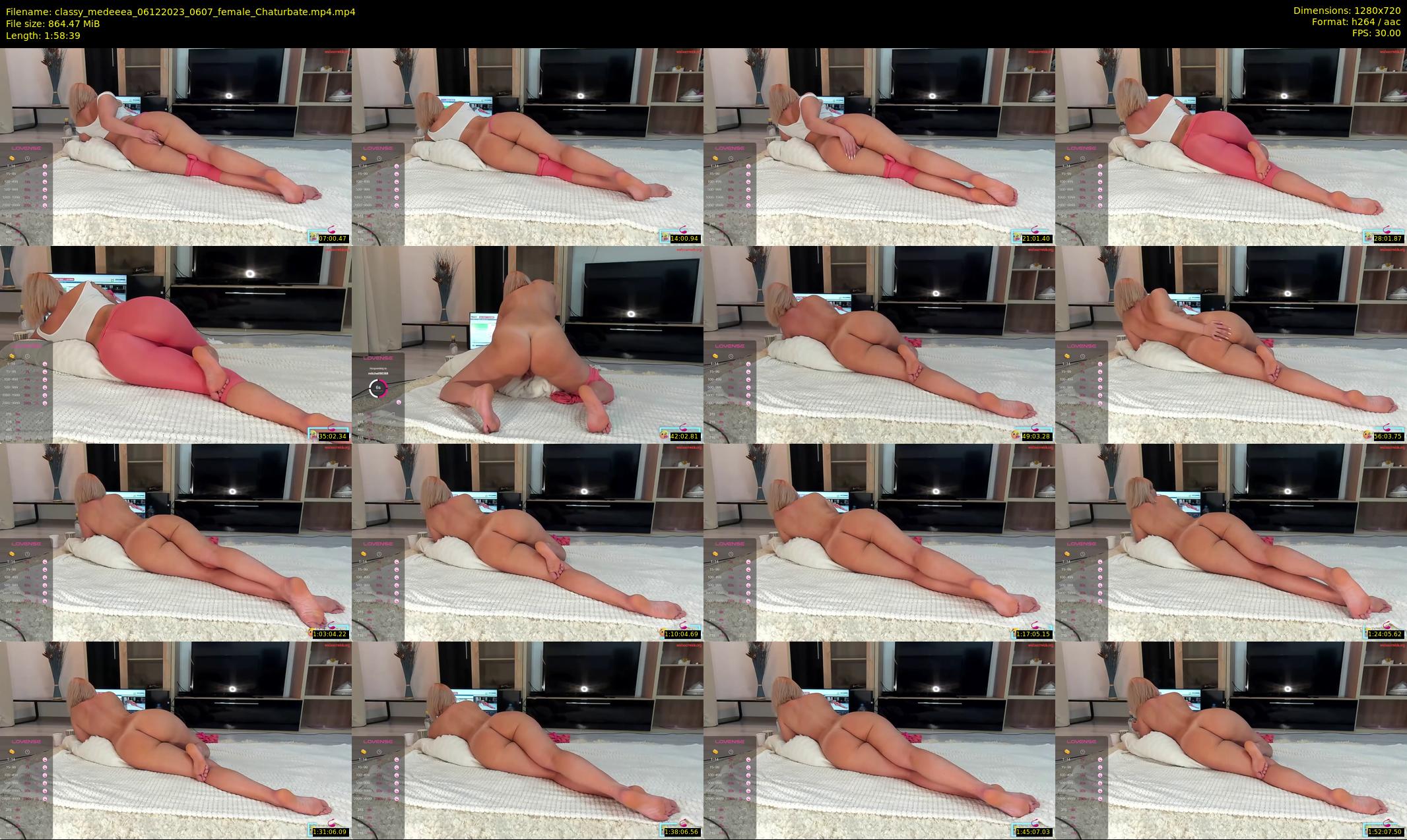 classy_medeeea — 119 minute Chaturbate female cam show recording, 720p, Dec 6, 2023