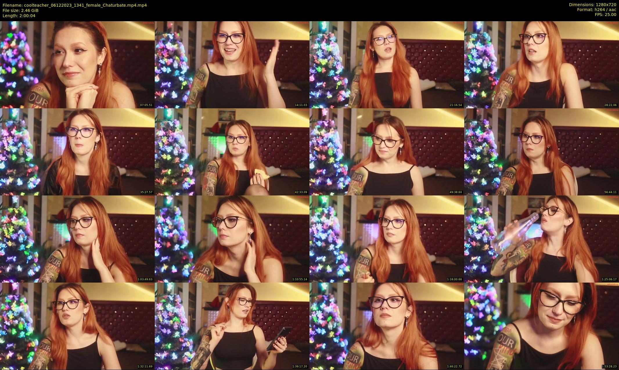 coolteacher — 121 minute Chaturbate female cam show recording, 720p, Dec 6, 2023