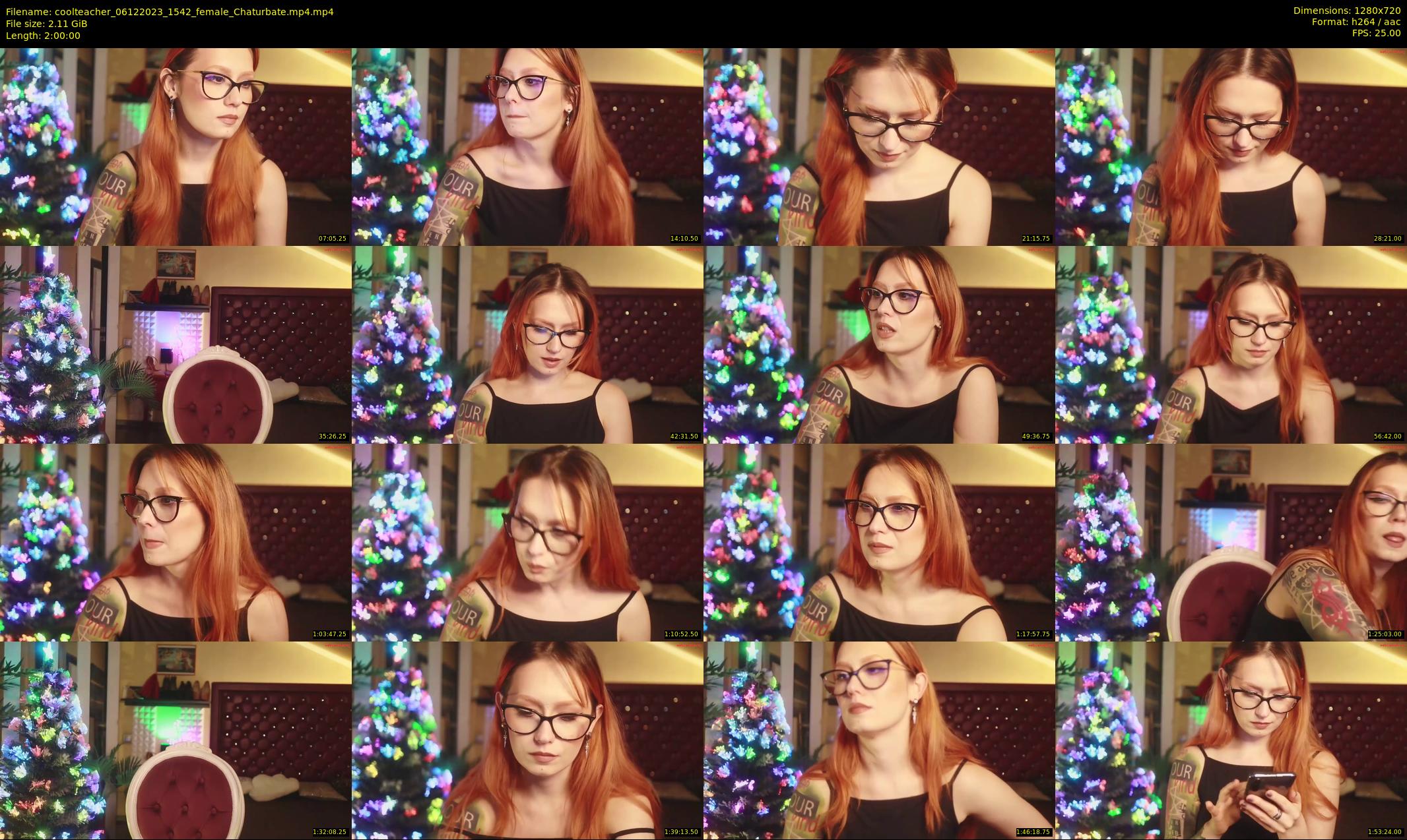 coolteacher — 120 minute Chaturbate female cam show recording, 720p, Dec 6, 2023