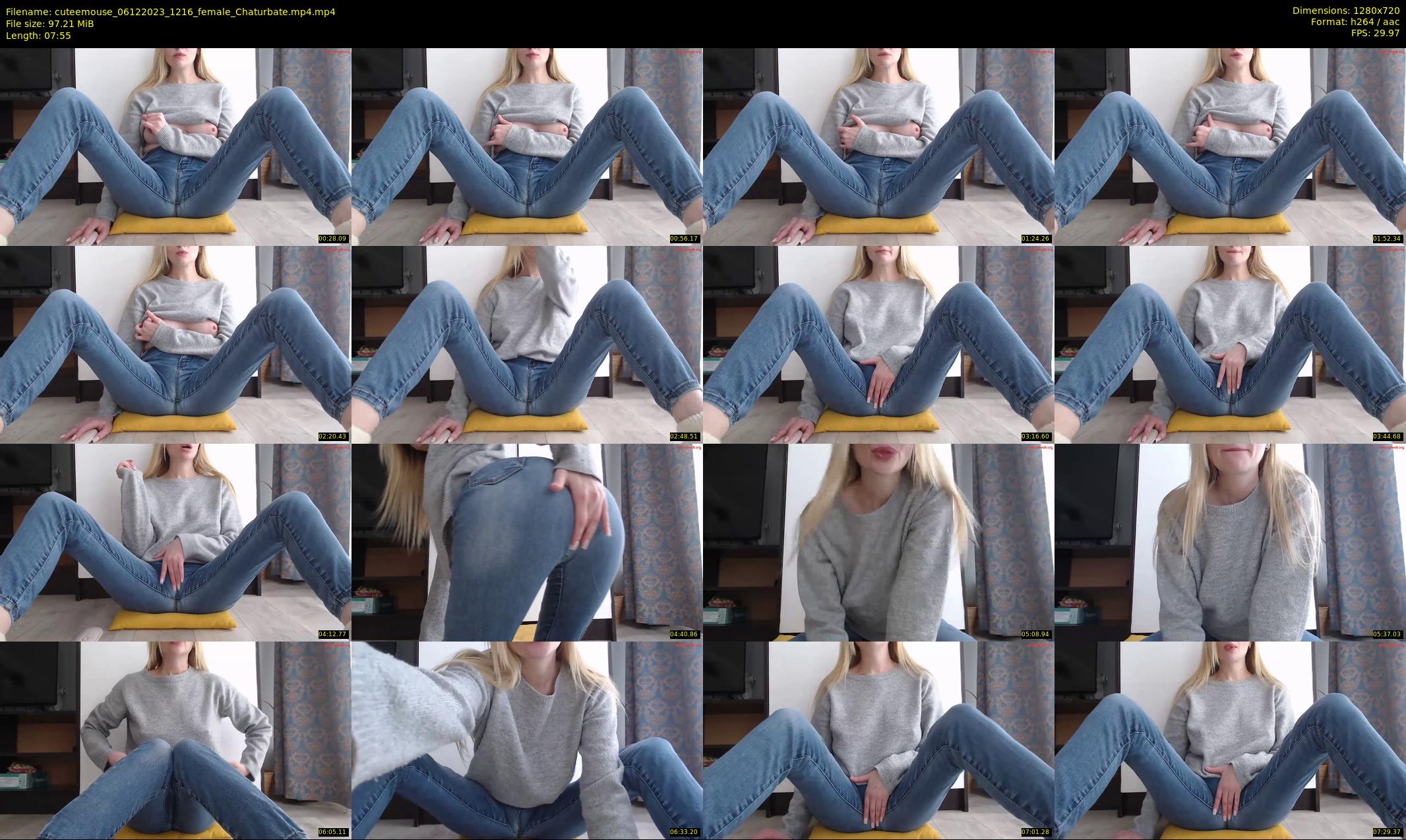 cuteemouse — 8 minute Chaturbate female cam show recording, 720p, Dec 6, 2023