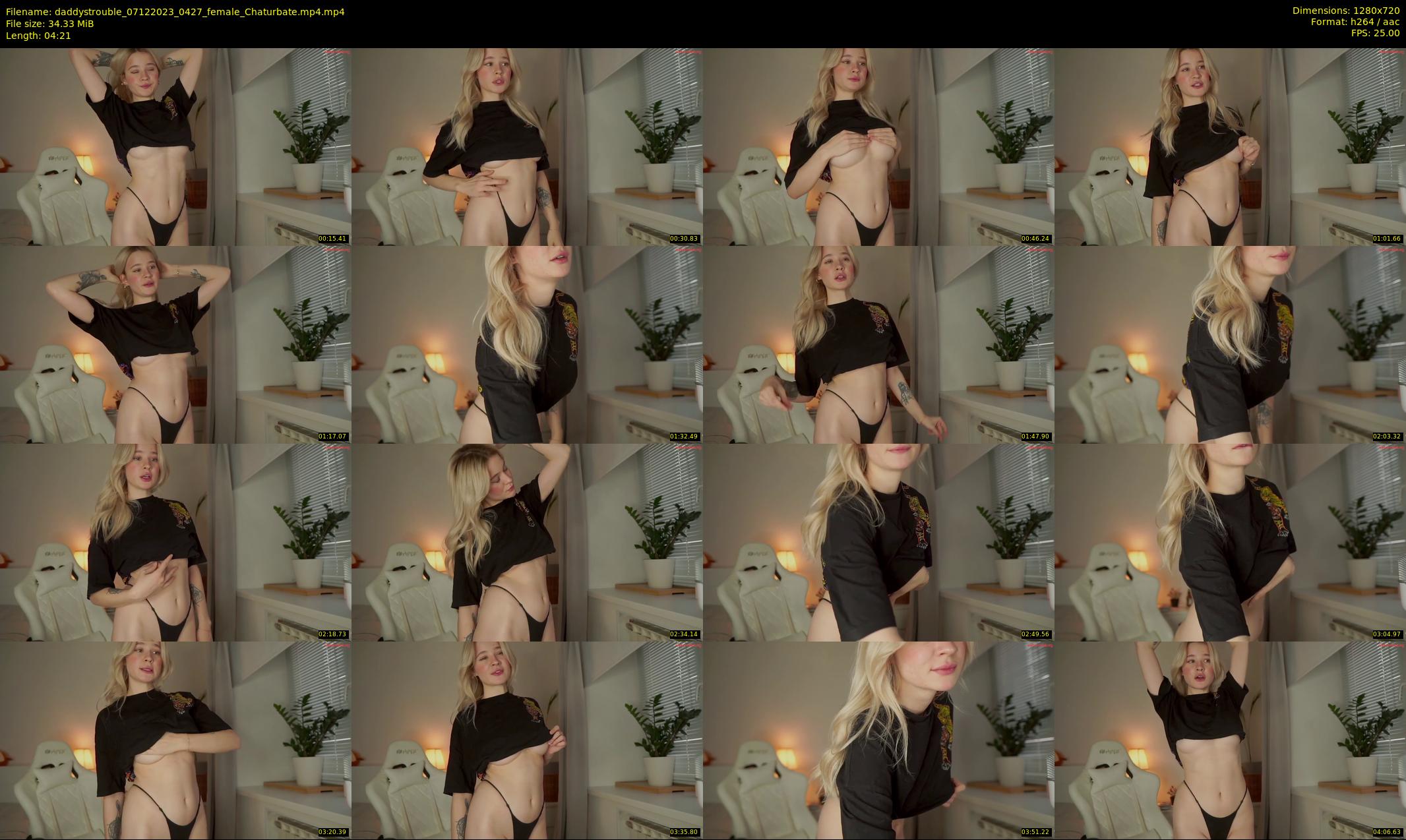 daddystrouble — 5 minute Chaturbate female cam show recording, 720p, Dec 7, 2023