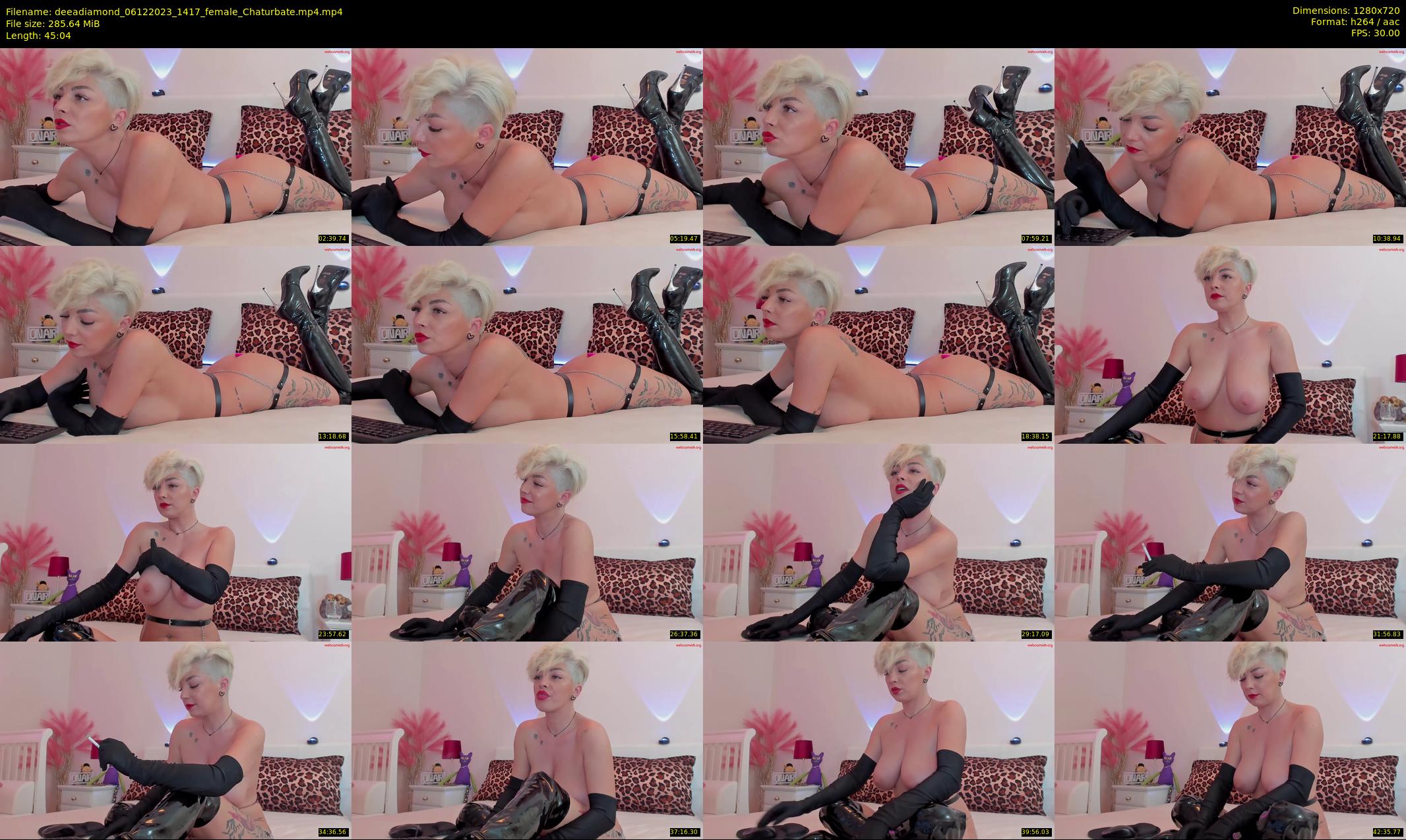 deeadiamond — 46 minute Chaturbate female cam show recording, 720p, Dec 6, 2023