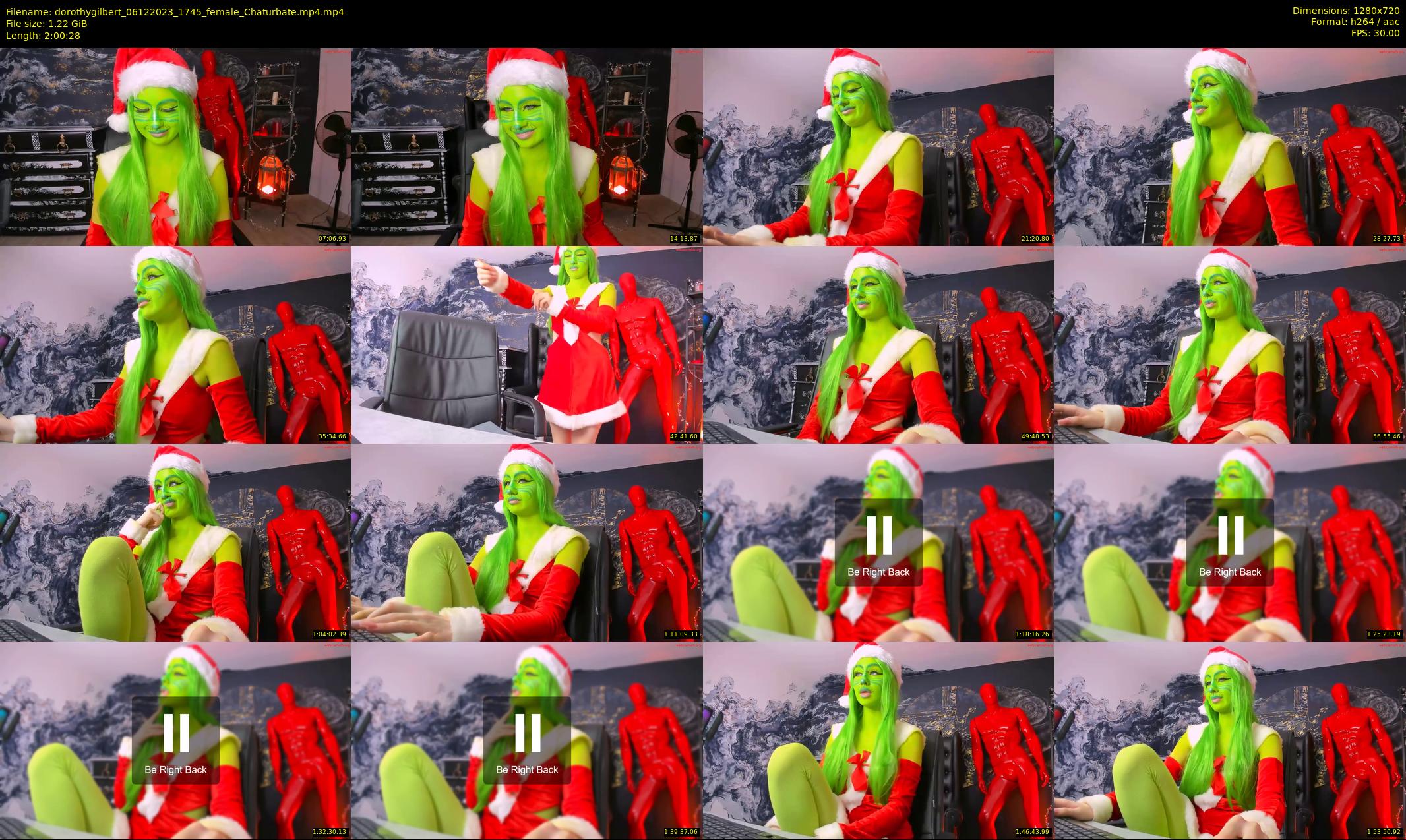 dorothygilbert — 121 minute Chaturbate female cam show recording, 720p, Dec 6, 2023