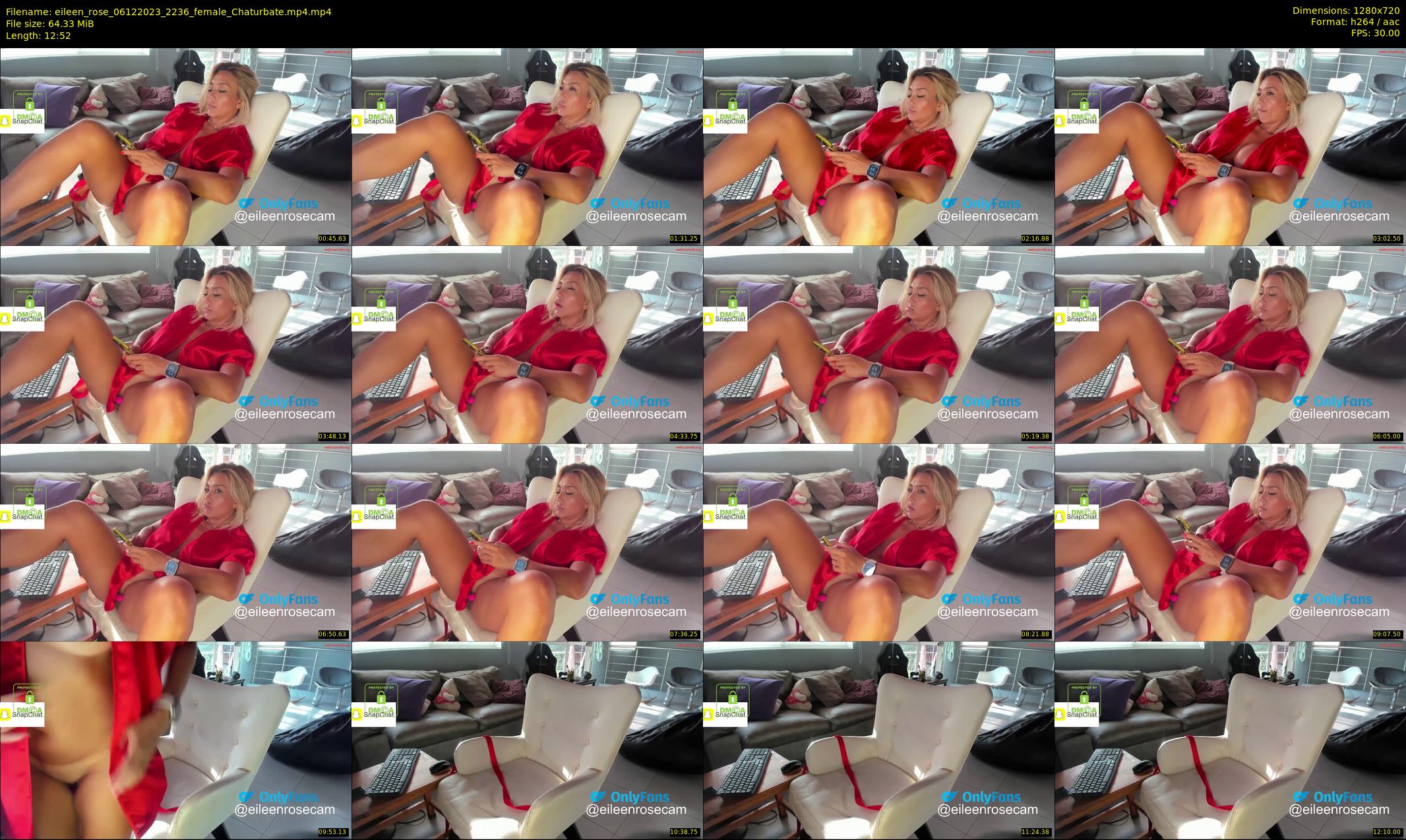 eileen_rose — 13 minute Chaturbate female cam show recording, 720p, Dec 6, 2023