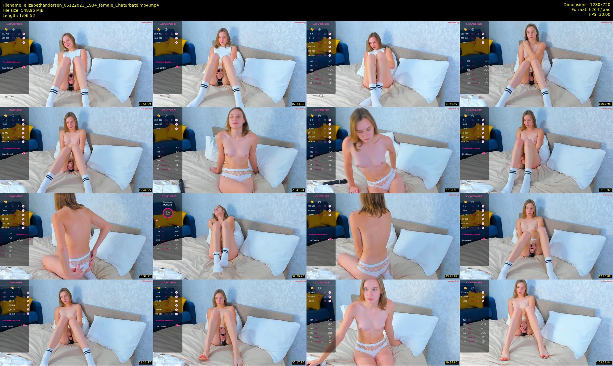 elizabethandersen — 67 minute Chaturbate female cam show recording, 720p, Dec 6, 2023