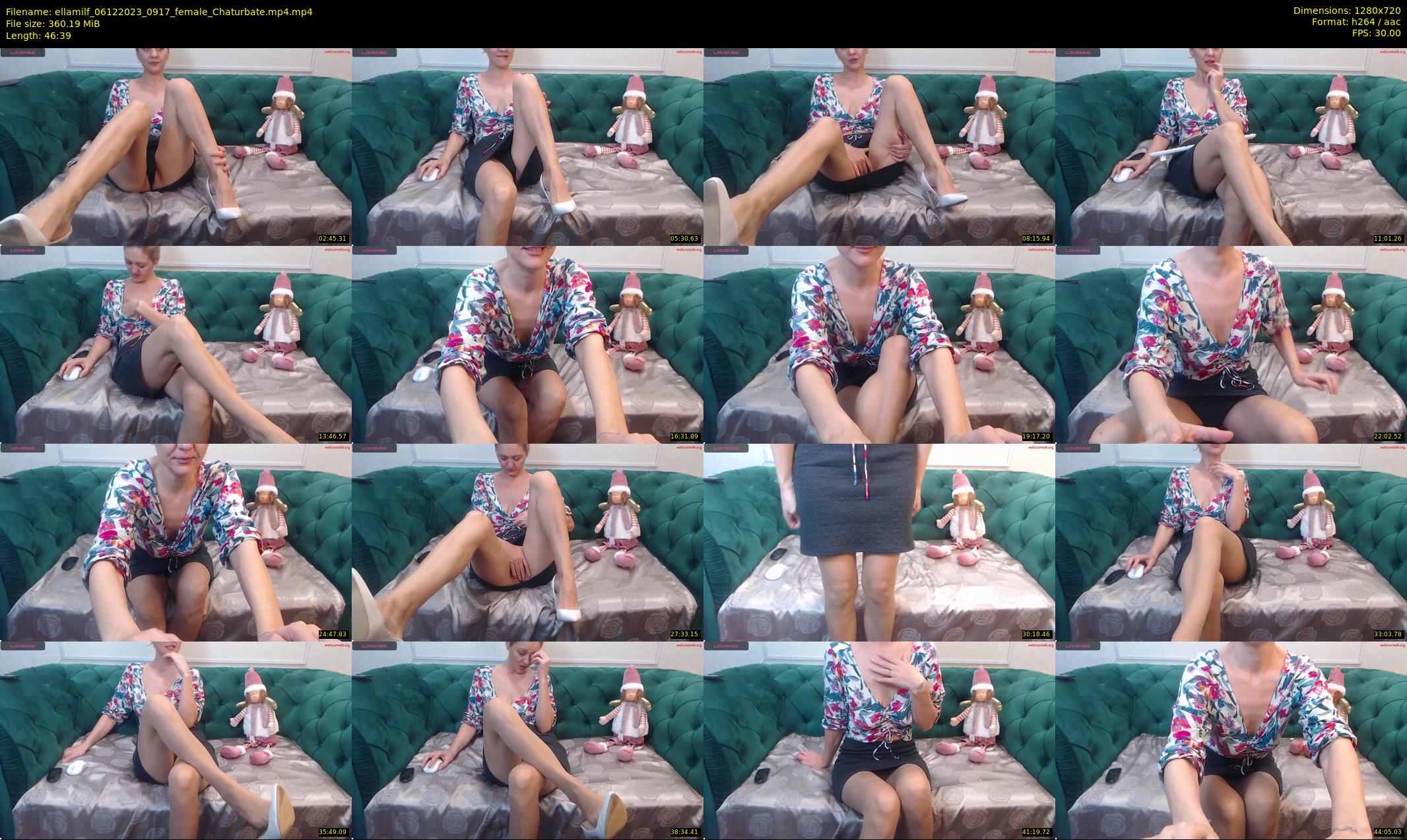 ellamilf — 47 minute Chaturbate female cam show recording, 720p, Dec 6, 2023