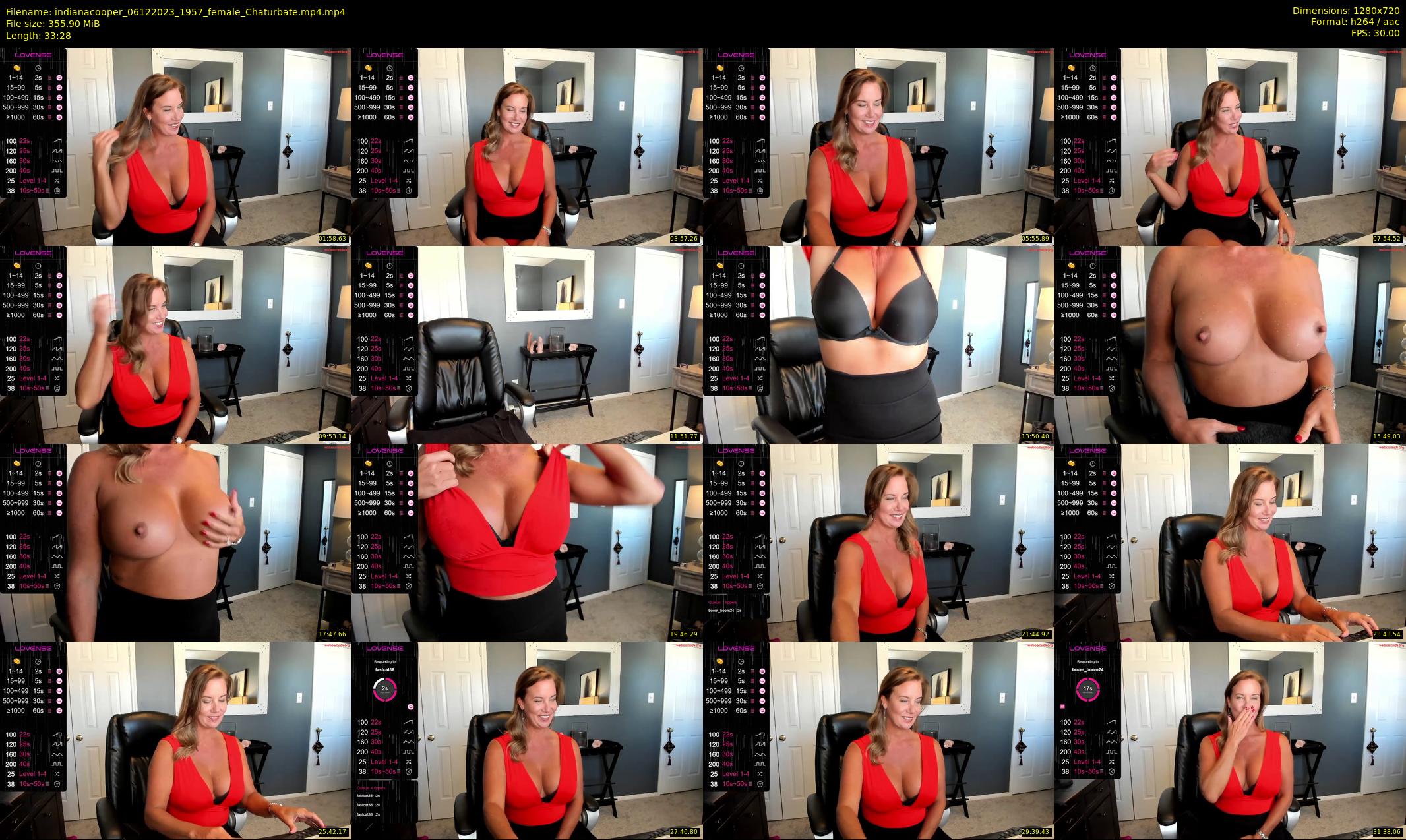 indianacooper — 34 minute Chaturbate female cam show recording, 720p, Dec 6, 2023