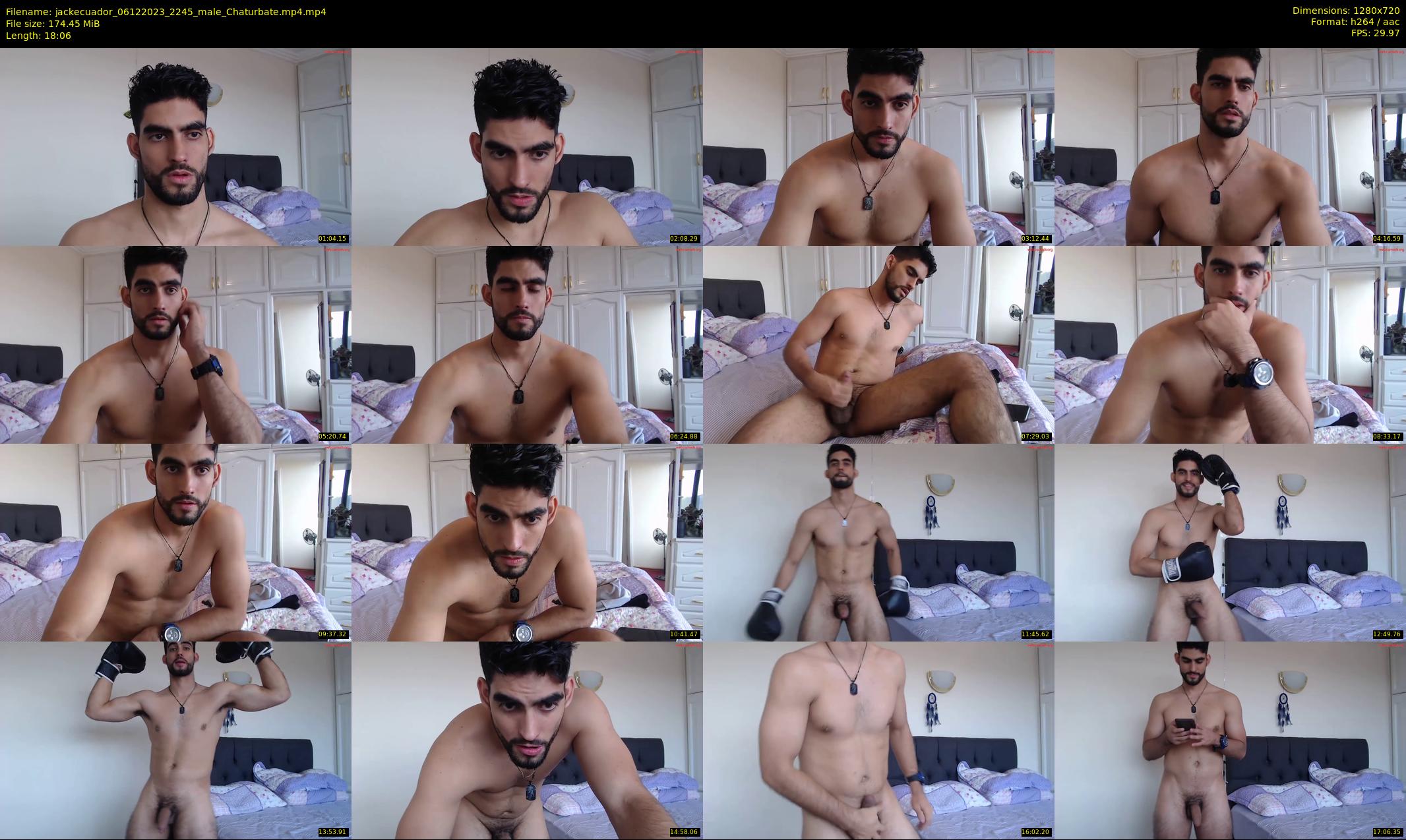 jackecuador — 19 minute Chaturbate male cam show recording, 720p, Dec 6, 2023