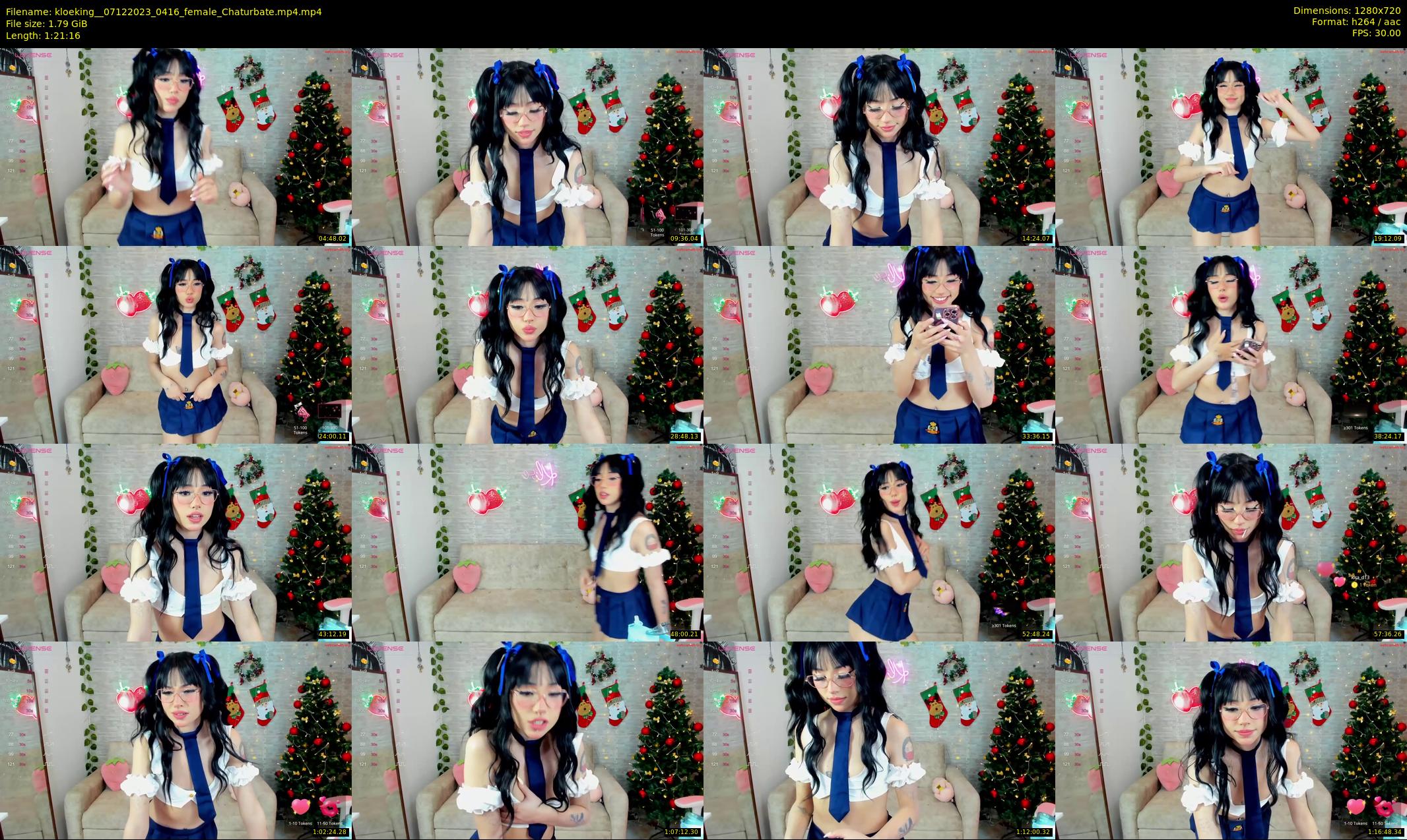 kloeking_ — 82 minute Chaturbate female cam show recording, 720p, Dec 7, 2023