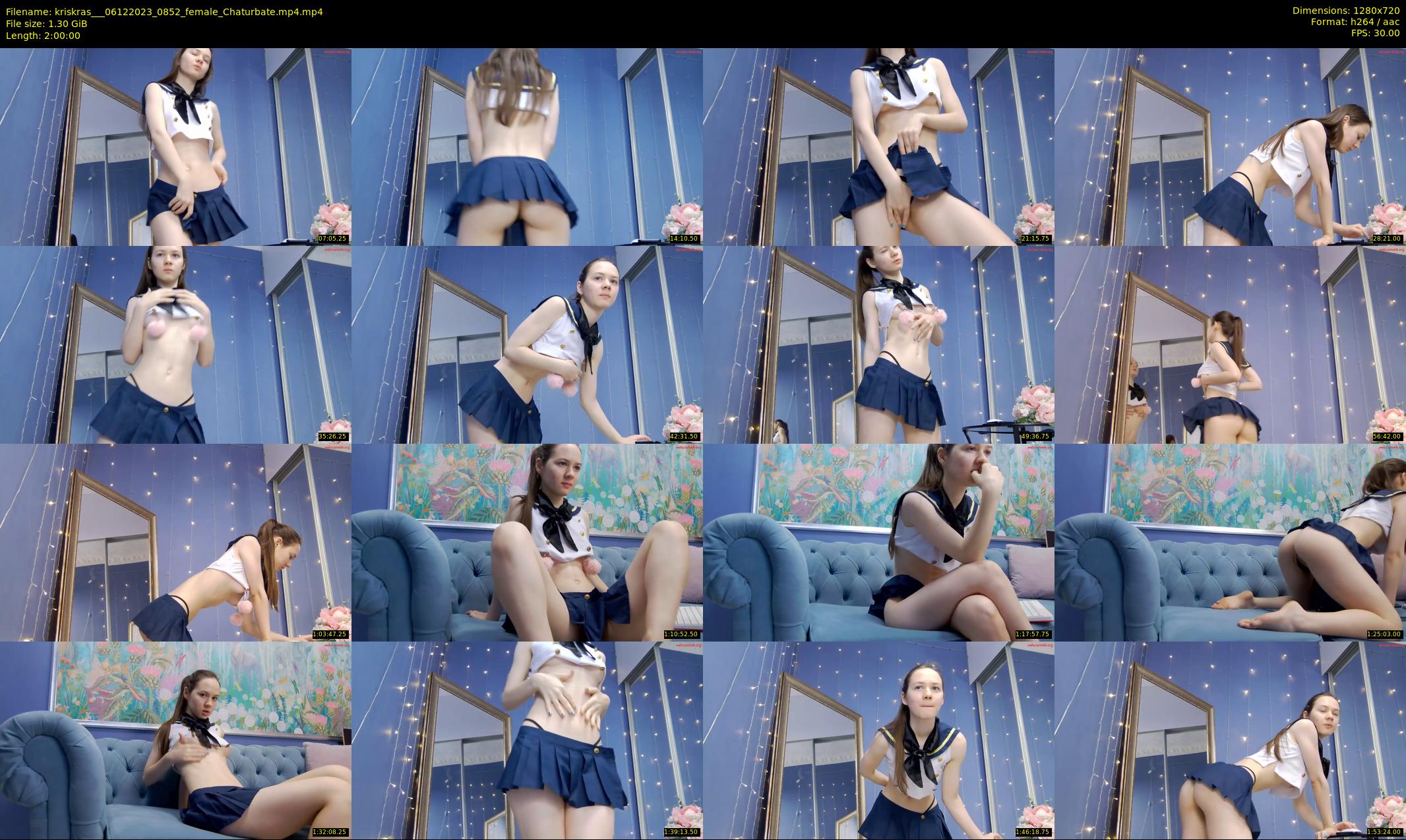 kriskras__ — 120 minute Chaturbate female cam show recording, 720p, Dec 6, 2023