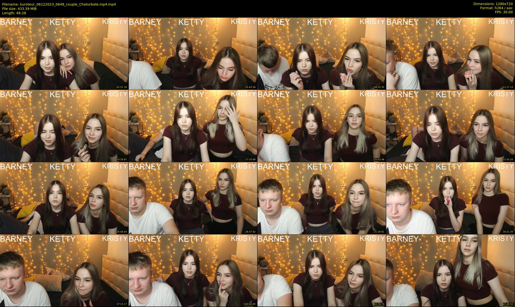kuroteur — 49 minute Chaturbate couple cam show recording, 720p, Dec 6, 2023