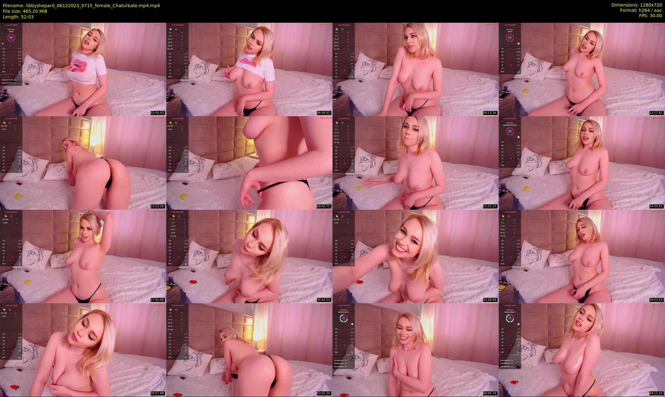 libbyshepard — 53 minute Chaturbate female cam show recording, 720p, Dec 6, 2023