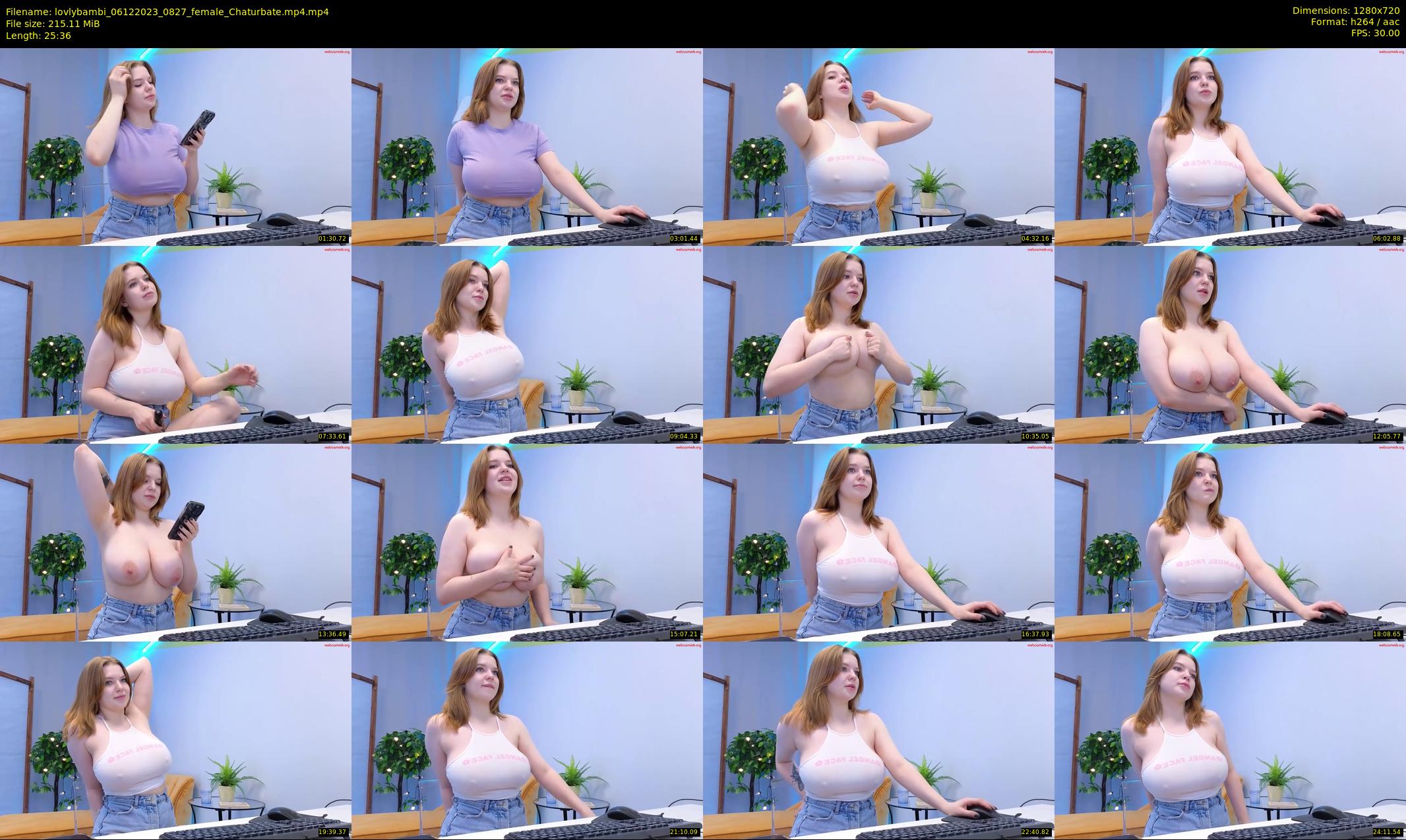 lovlybambi — 26 minute Chaturbate female cam show recording, 720p, Dec 6, 2023