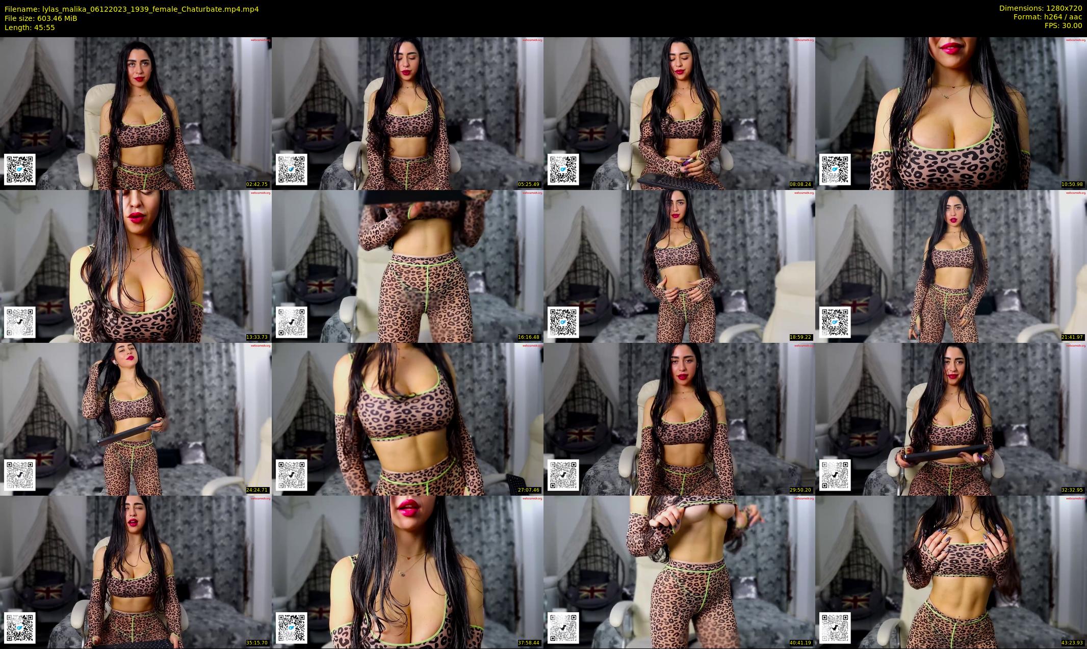 lylas_malika — 46 minute Chaturbate female cam show recording, 720p, Dec 6, 2023
