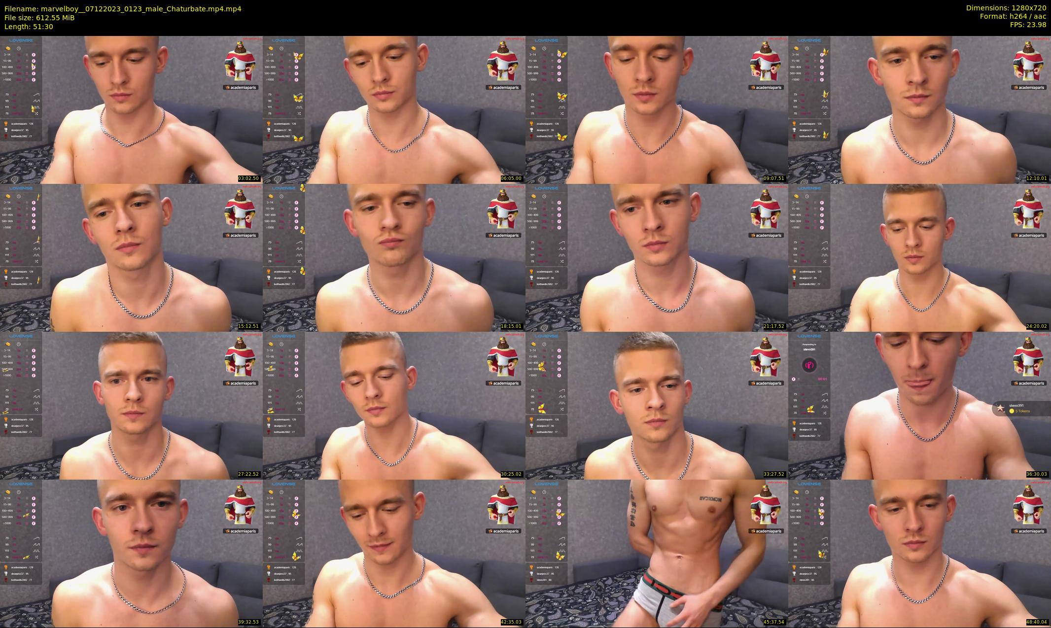 marvelboy_ — 52 minute Chaturbate male cam show recording, 720p, Dec 7, 2023