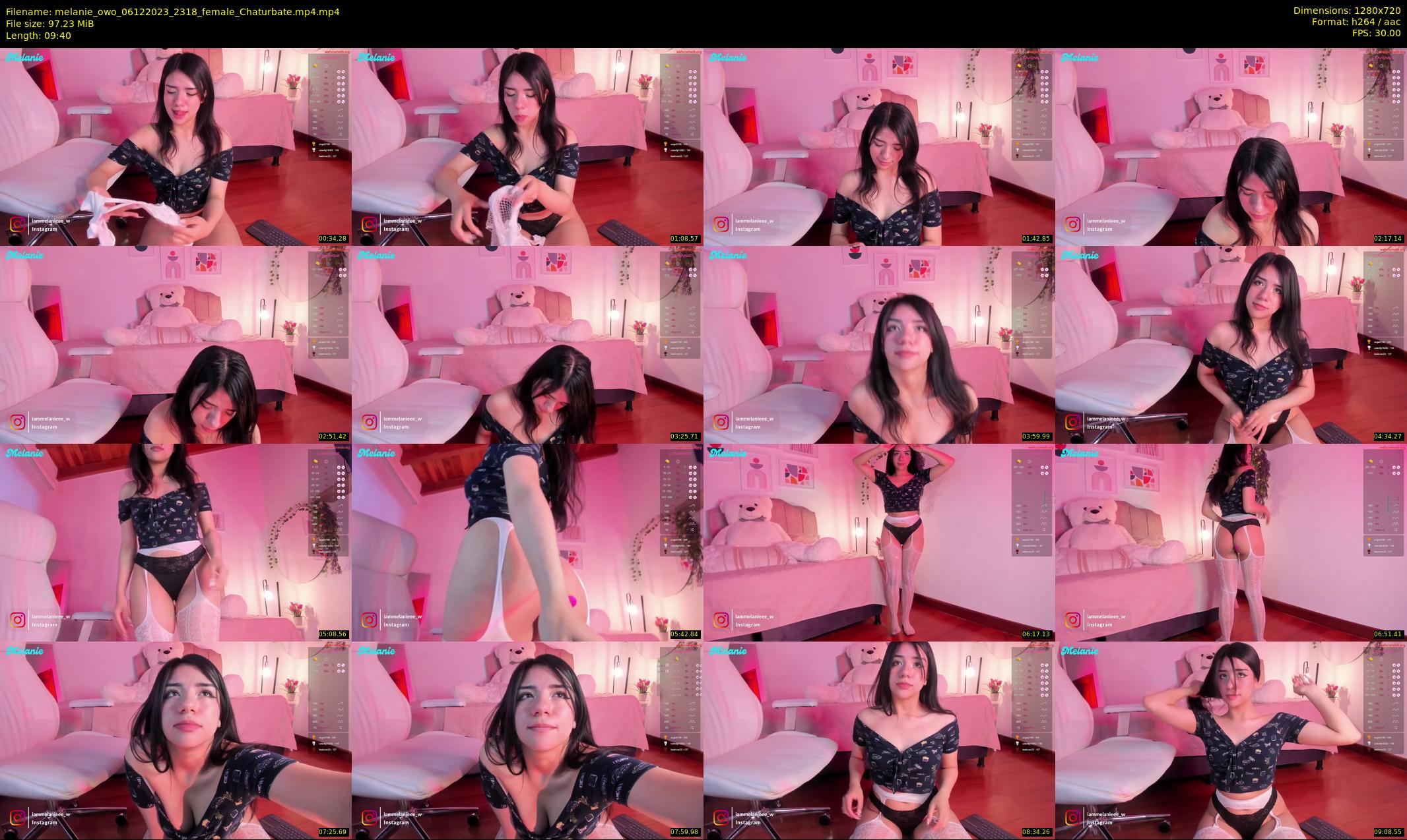 melanie_owo — 10 minute Chaturbate female cam show recording, 720p, Dec 6, 2023