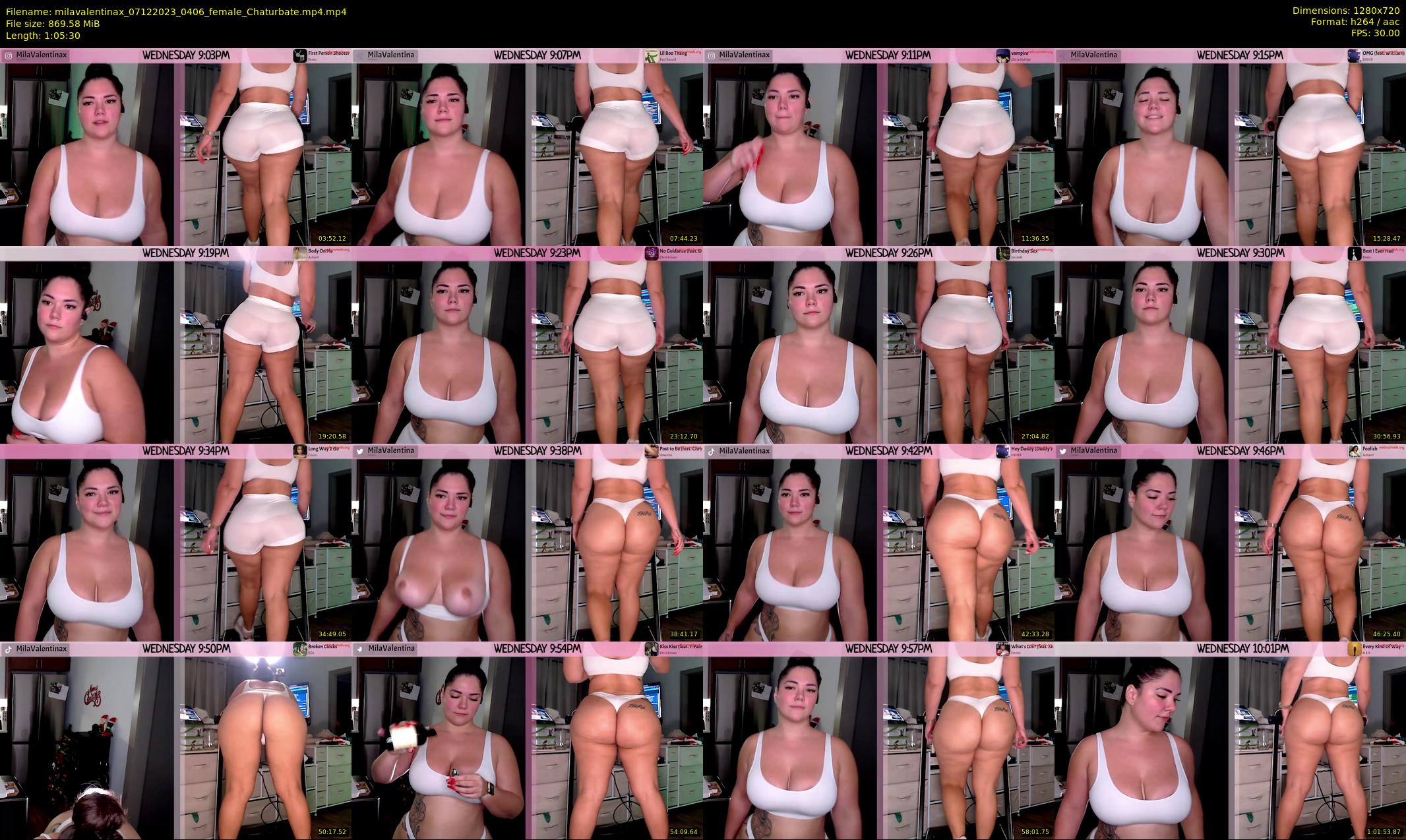 milavalentinax — 66 minute Chaturbate female cam show recording, 720p, Dec 7, 2023