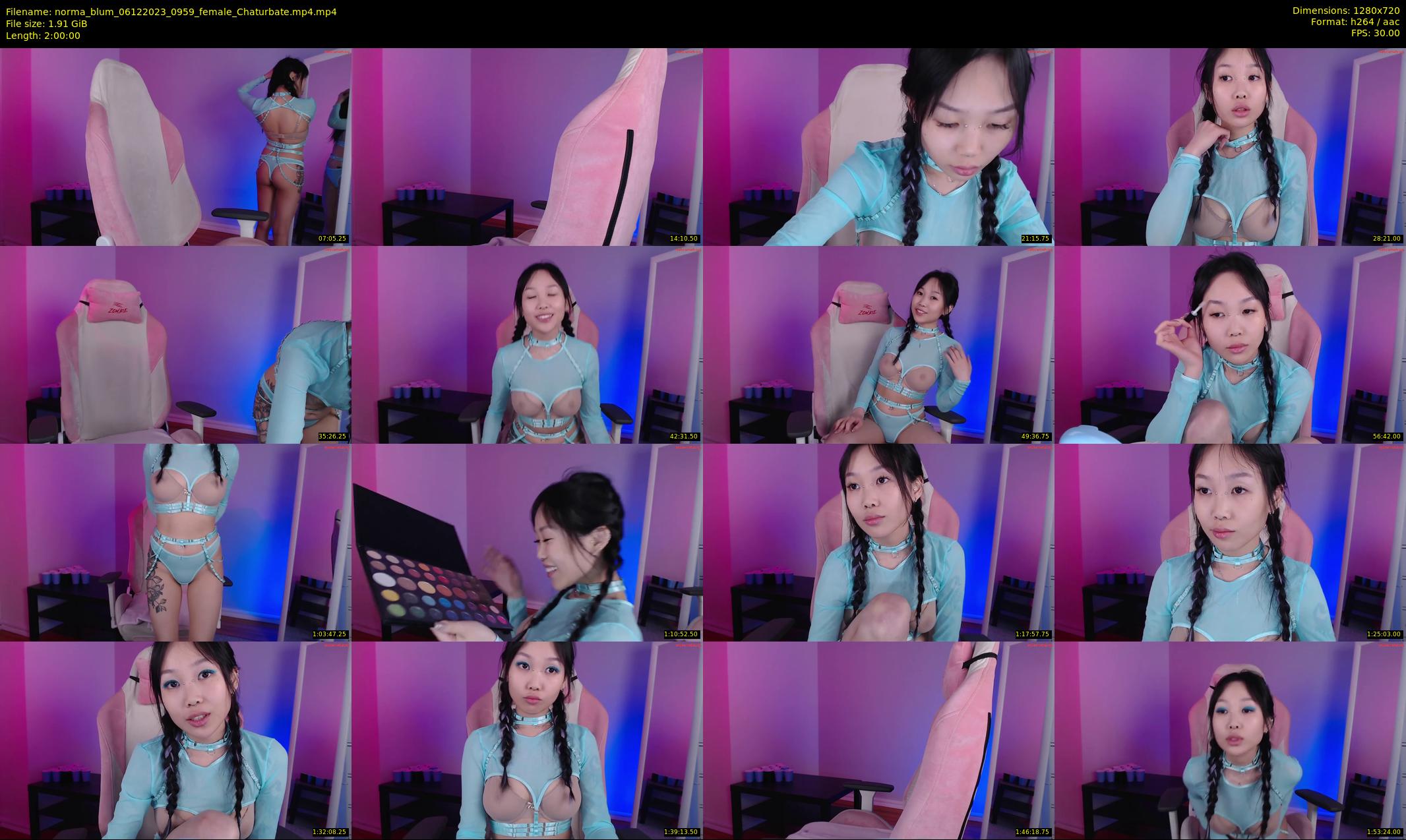 norma_blum — 120 minute Chaturbate female cam show recording, 720p, Dec 6, 2023