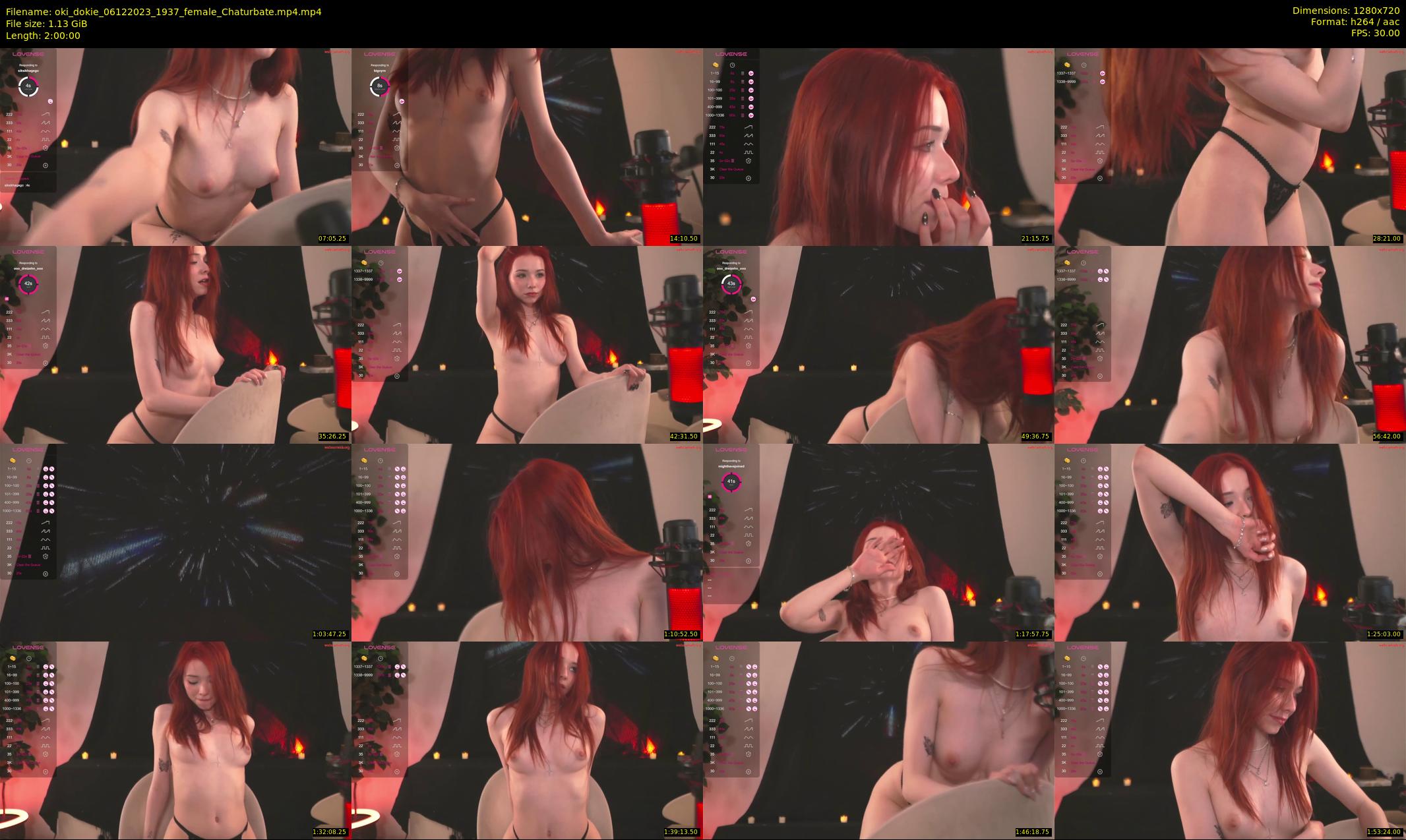 oki_dokie — 120 minute Chaturbate female cam show recording, 720p, Dec 6, 2023